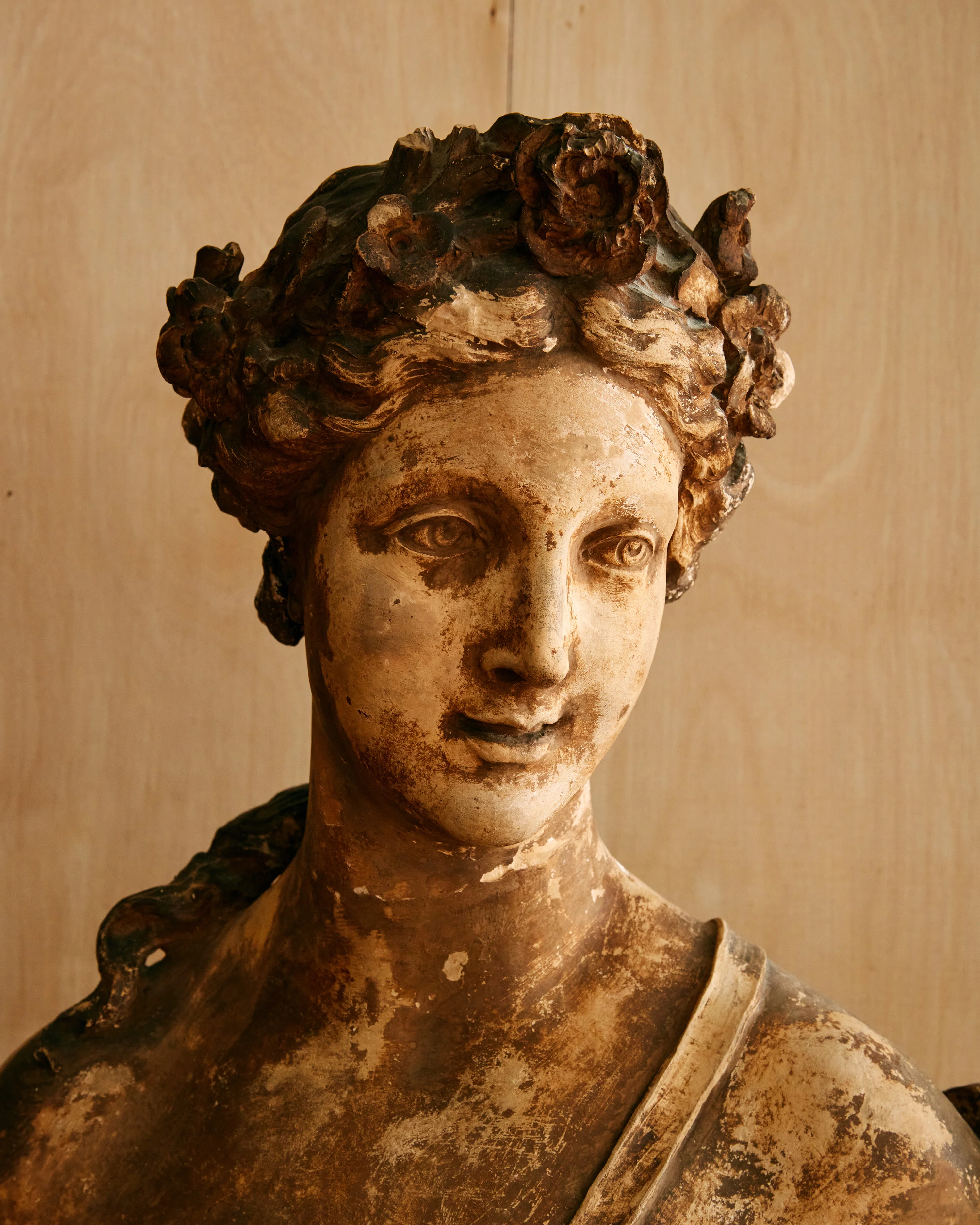 19TH CENTURY FRENCH SCHOOL TERRACOTTA BUST - Image 6