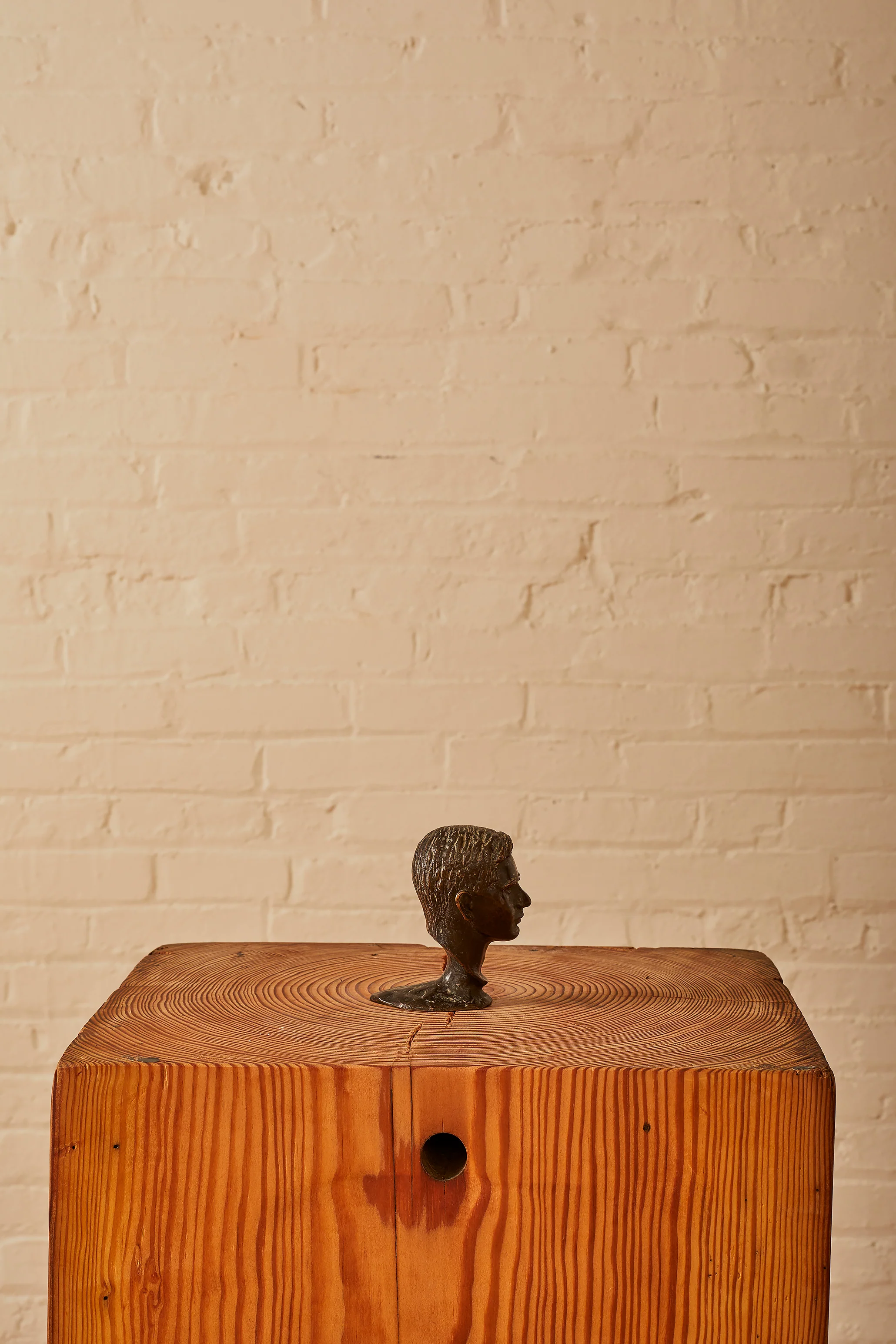 BRONZE HEAD SCULPTURE - Image 4