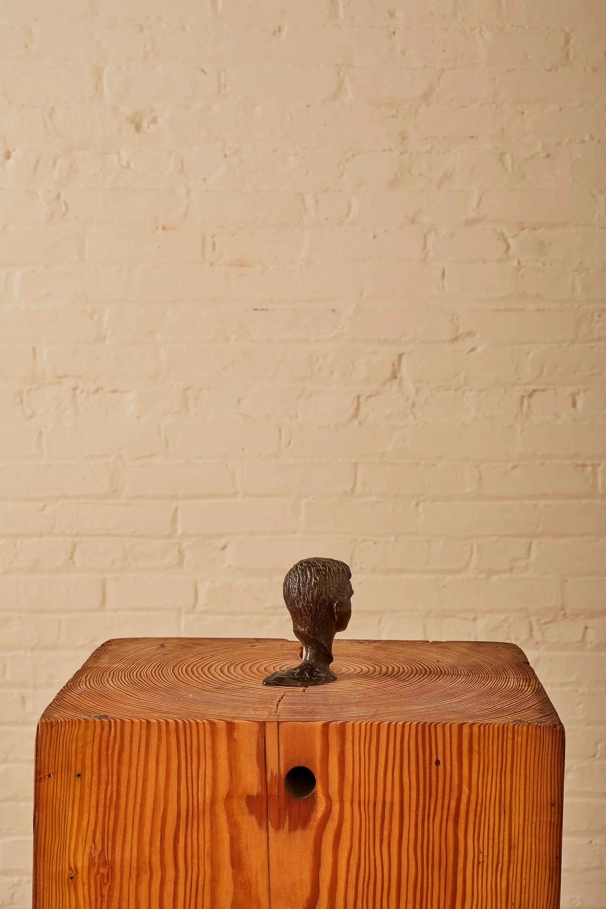 BRONZE HEAD SCULPTURE - Image 5