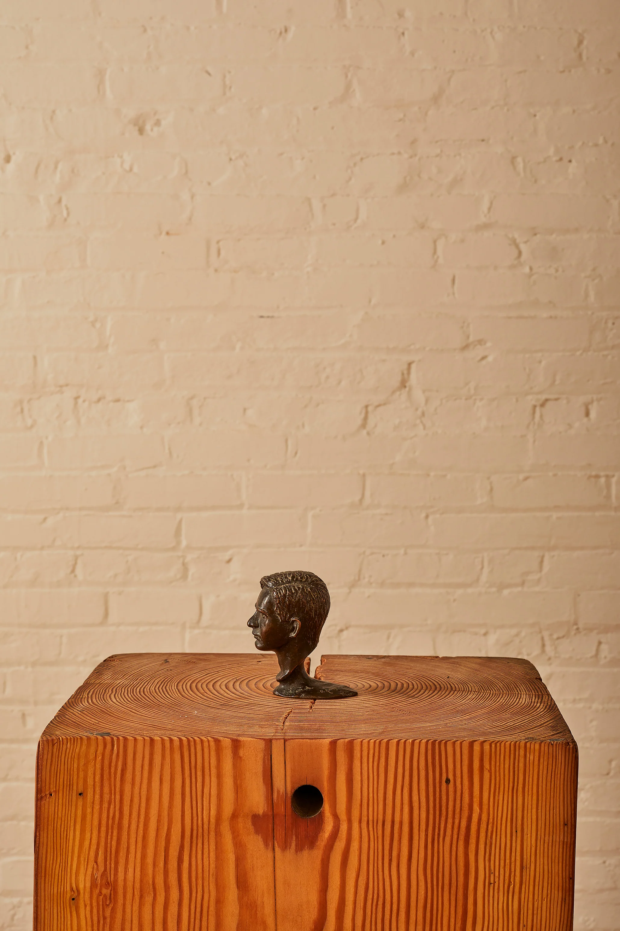 BRONZE HEAD SCULPTURE - Image 7