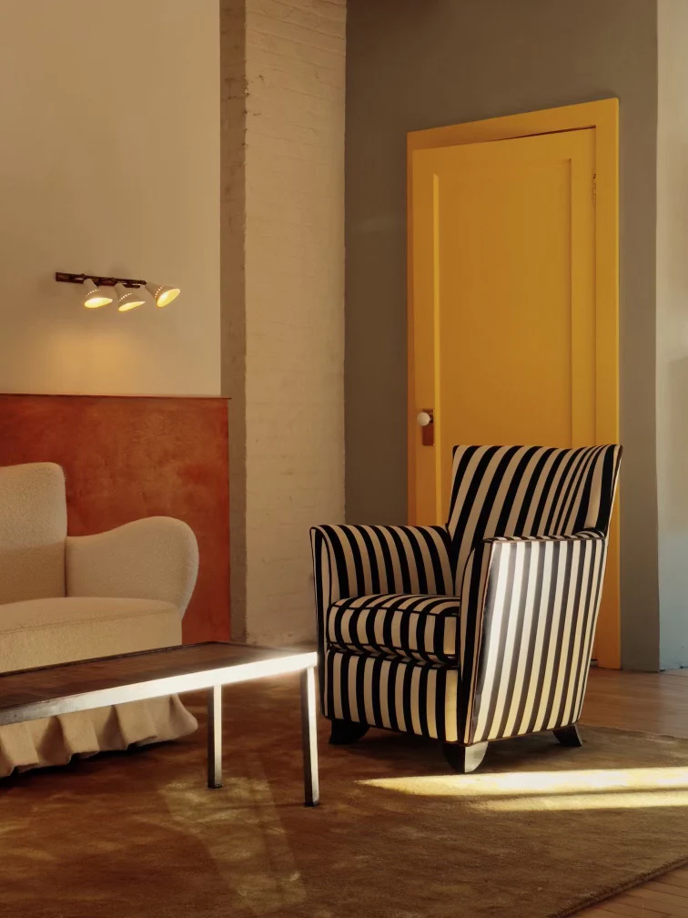 A PAIR OF 'MUSTACHE ' CLUB CHAIRS BY DOMINIQUE - Image 7