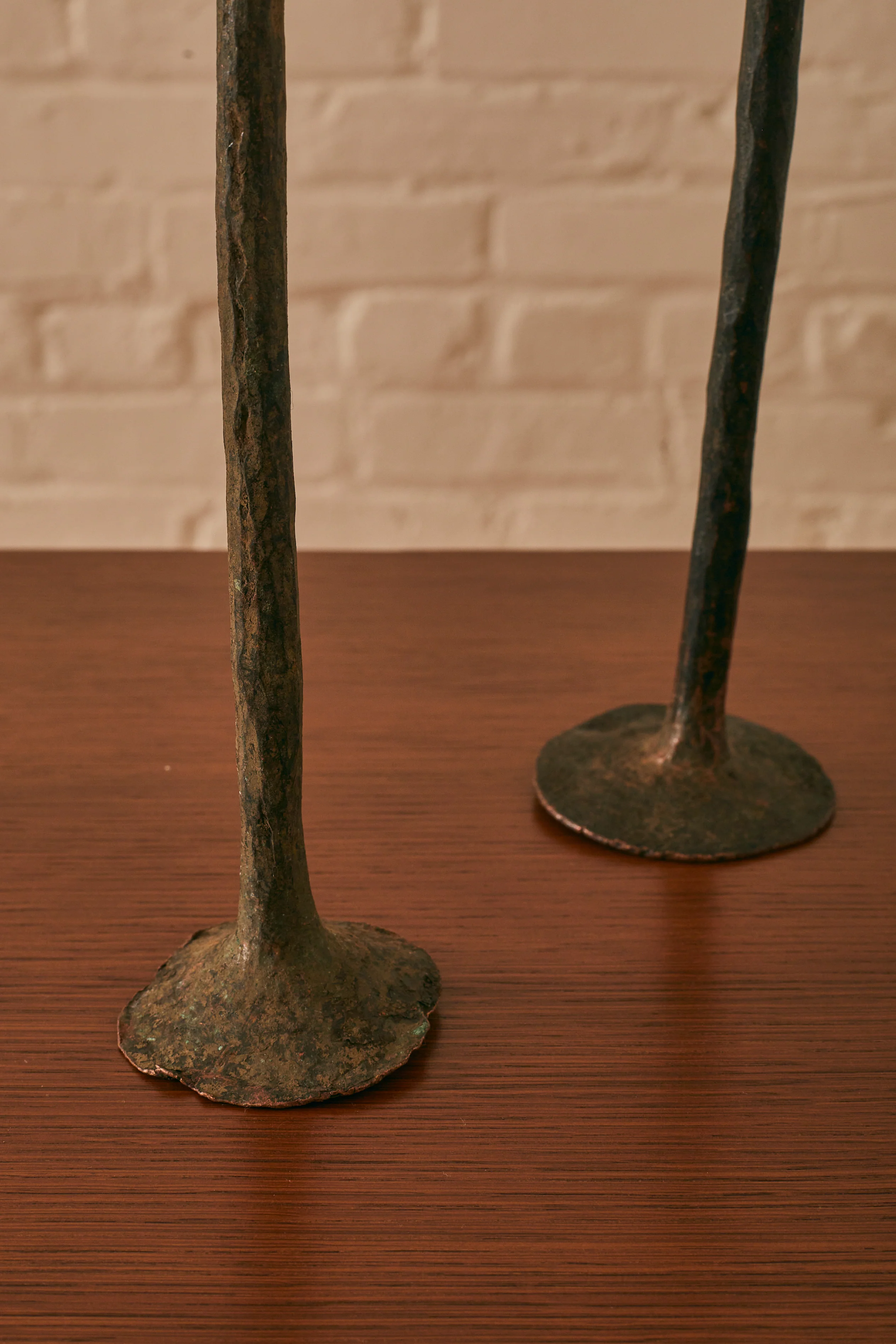 African Copper Currency Sculpture - Image 3