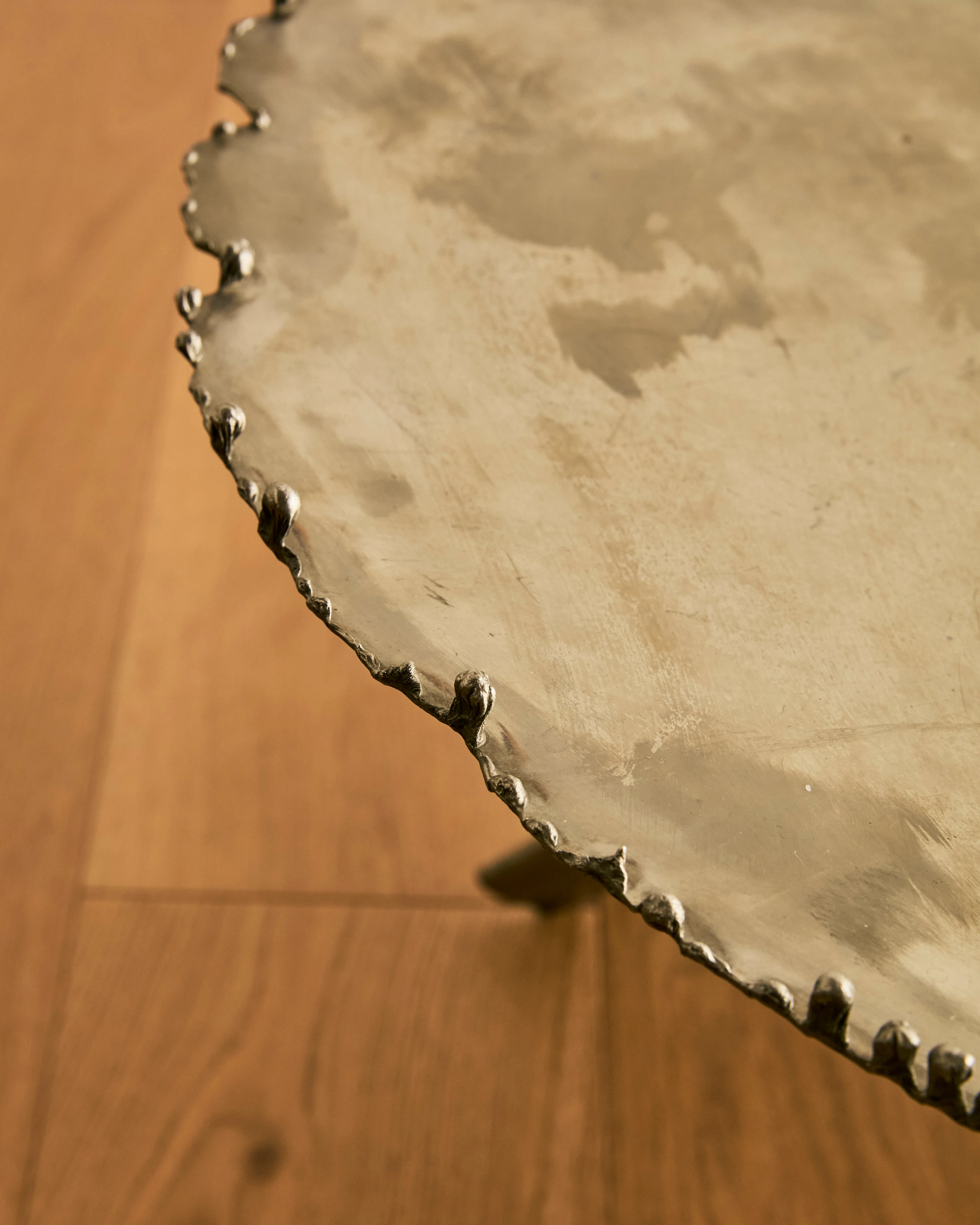 ALBERT FERAUD SCULPTURAL STEEL COFFEE TABLE - Image 5