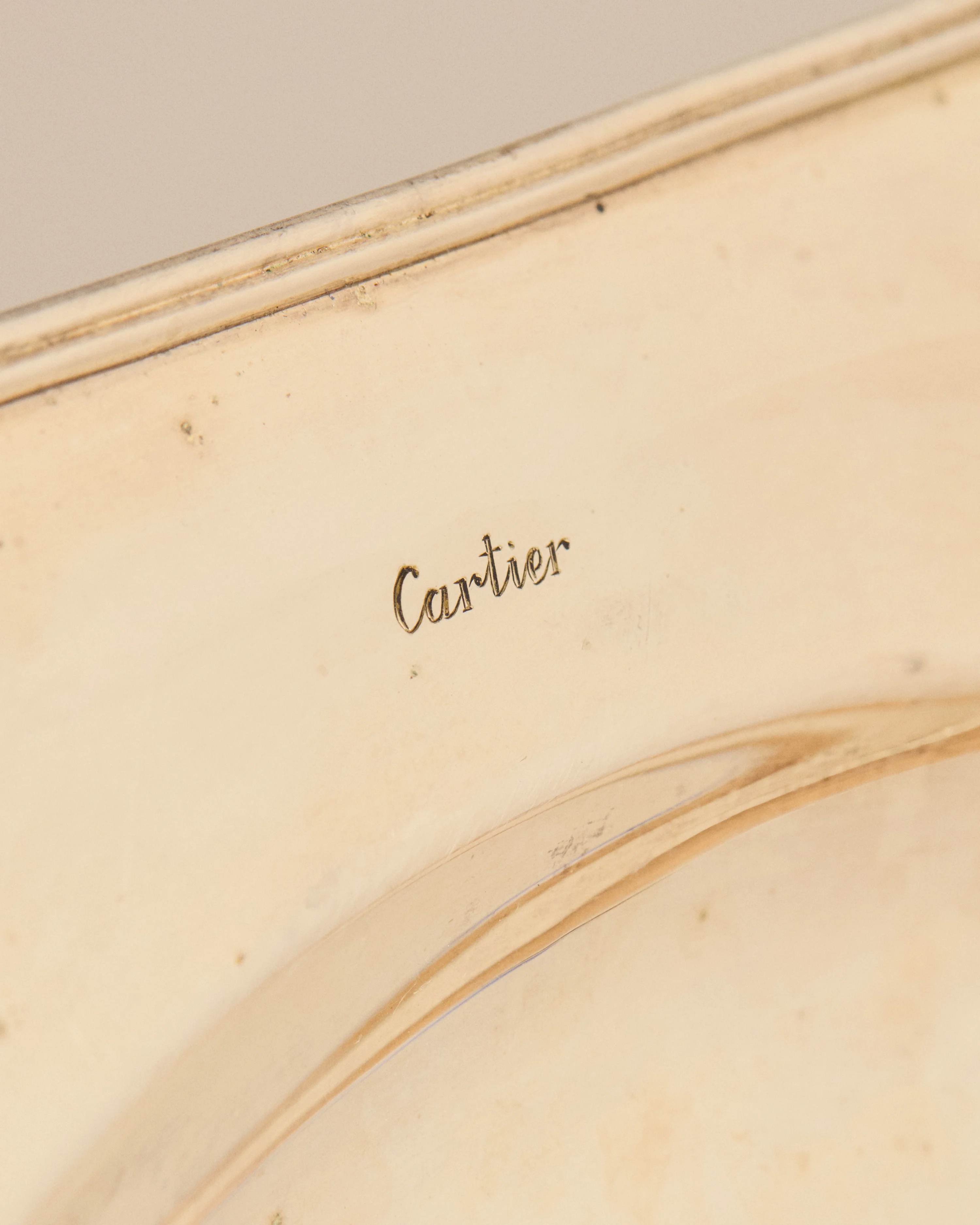 ART DECO CARTIER SILVER-PLATED TRAY - Image 7