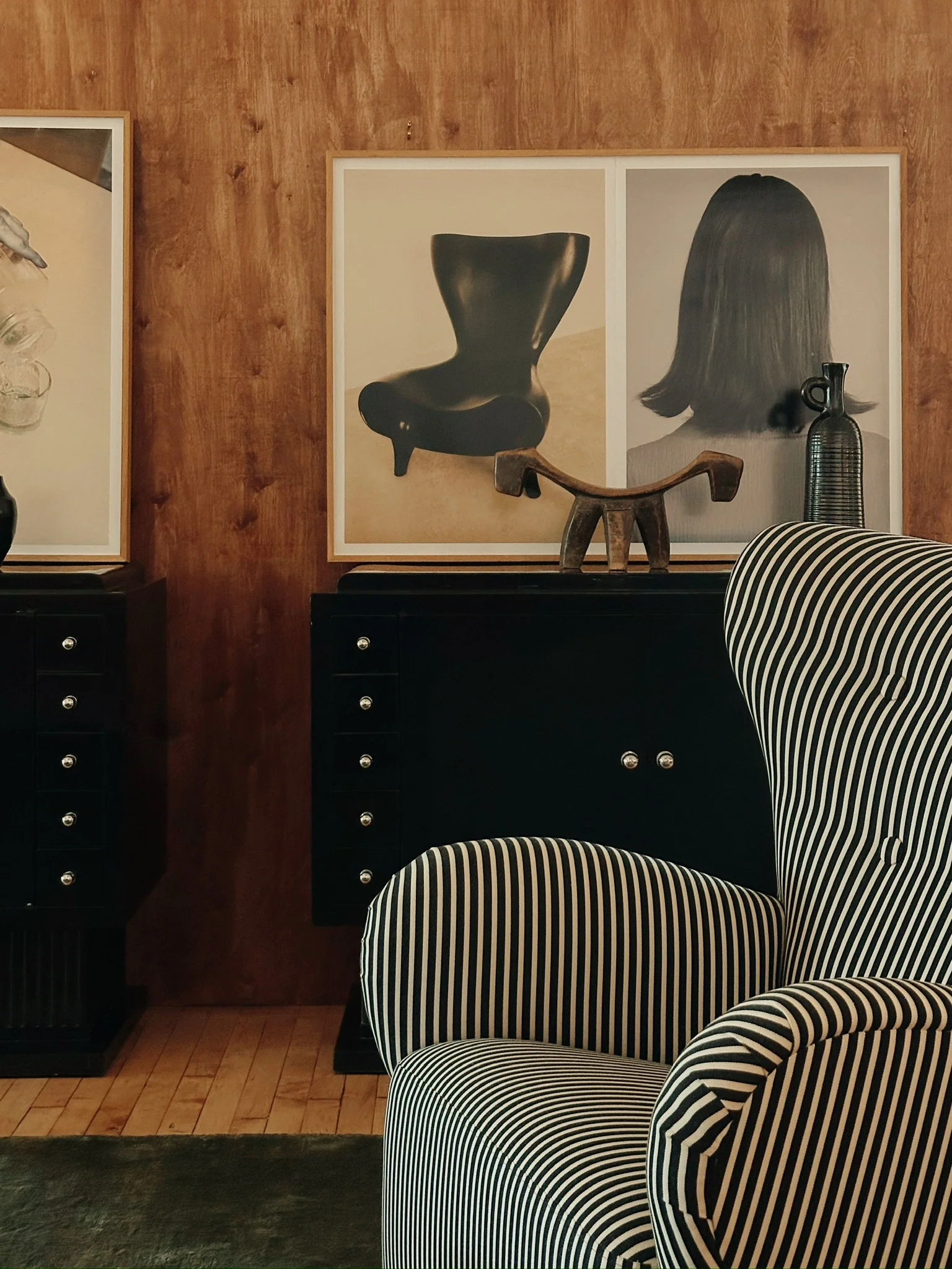 ART DECO EBONIZED CABINET - Image 13