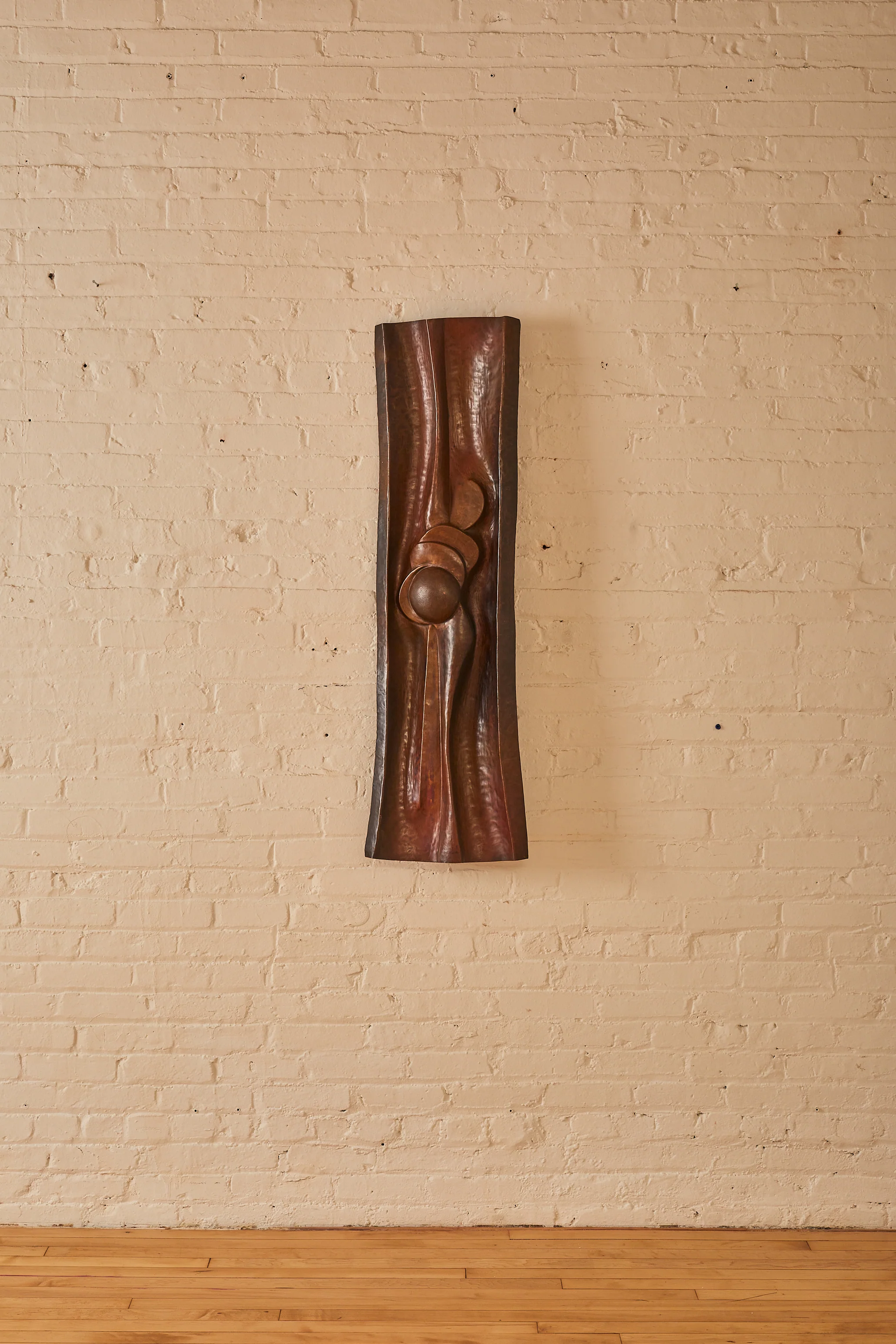 BRUTALIST WALL SCULPTURE - Image 3