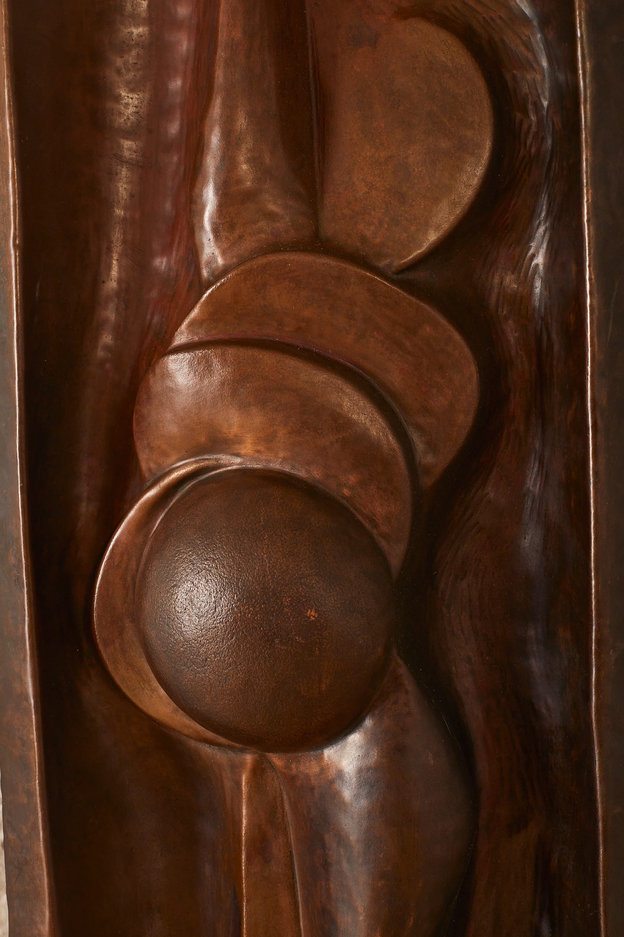 BRUTALIST WALL SCULPTURE - Image 4