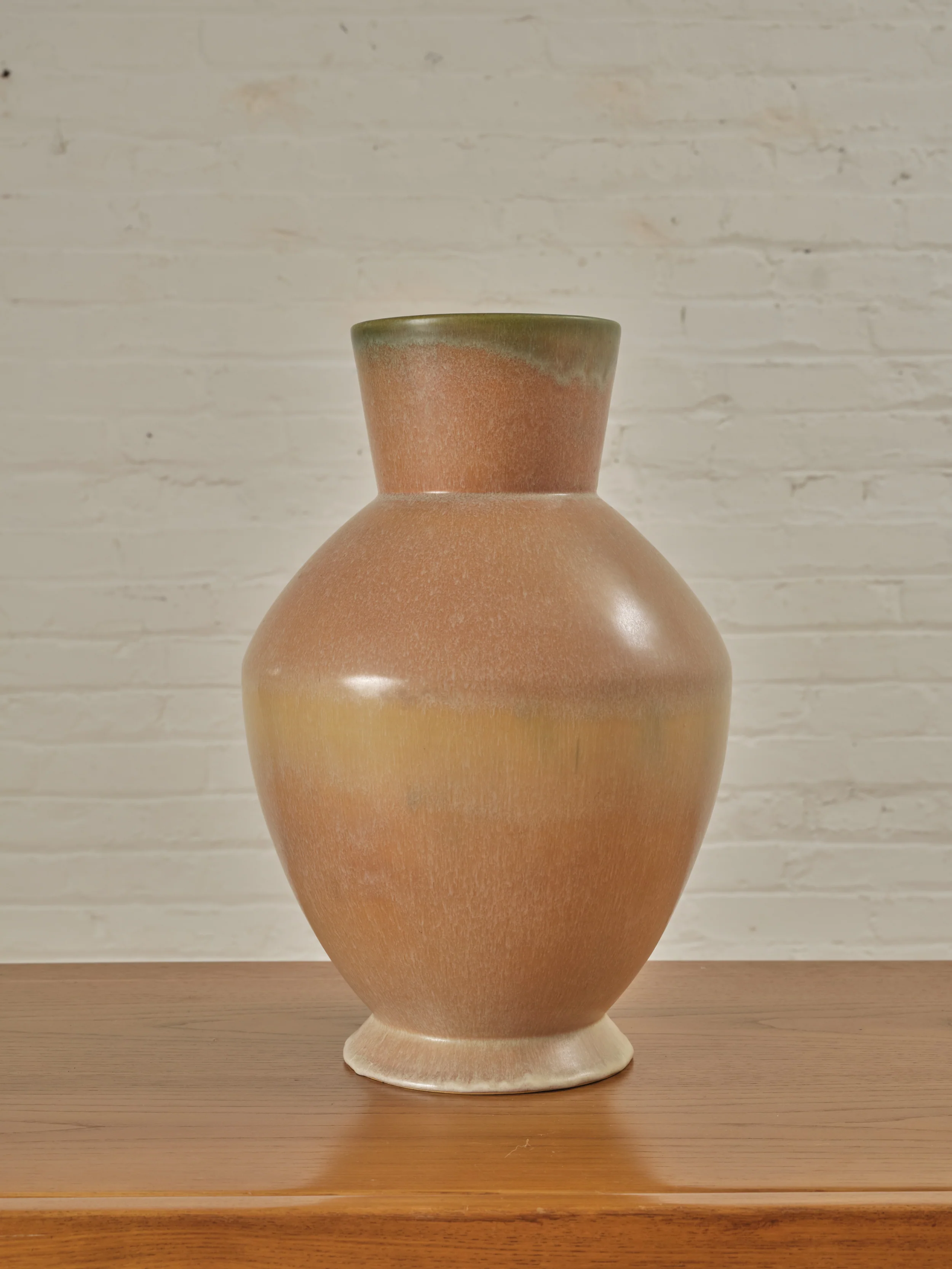 CARNELIAN II VASE BY ROSEVILLE POTTERY - Image 3