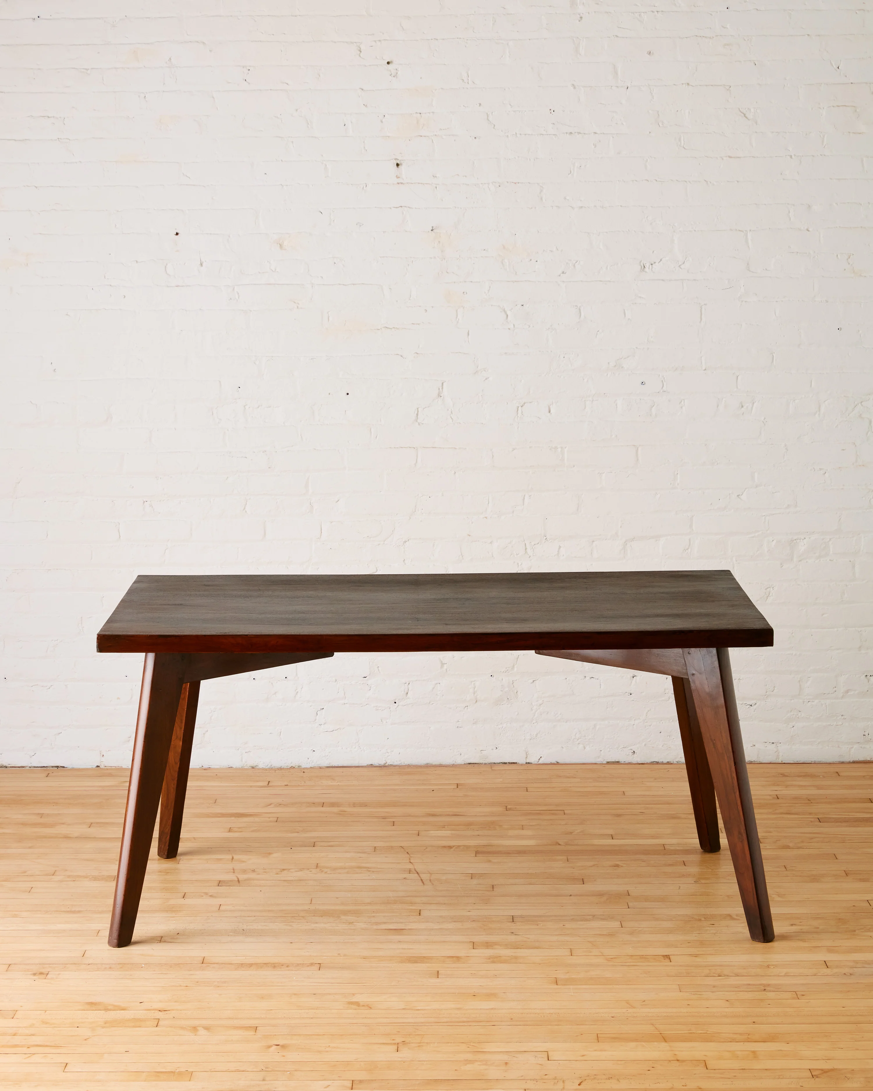 DINING TABLE FOR PIERRE JEANNERET C. 1961 (MODEL PJ-TA-01-A) - Image 3