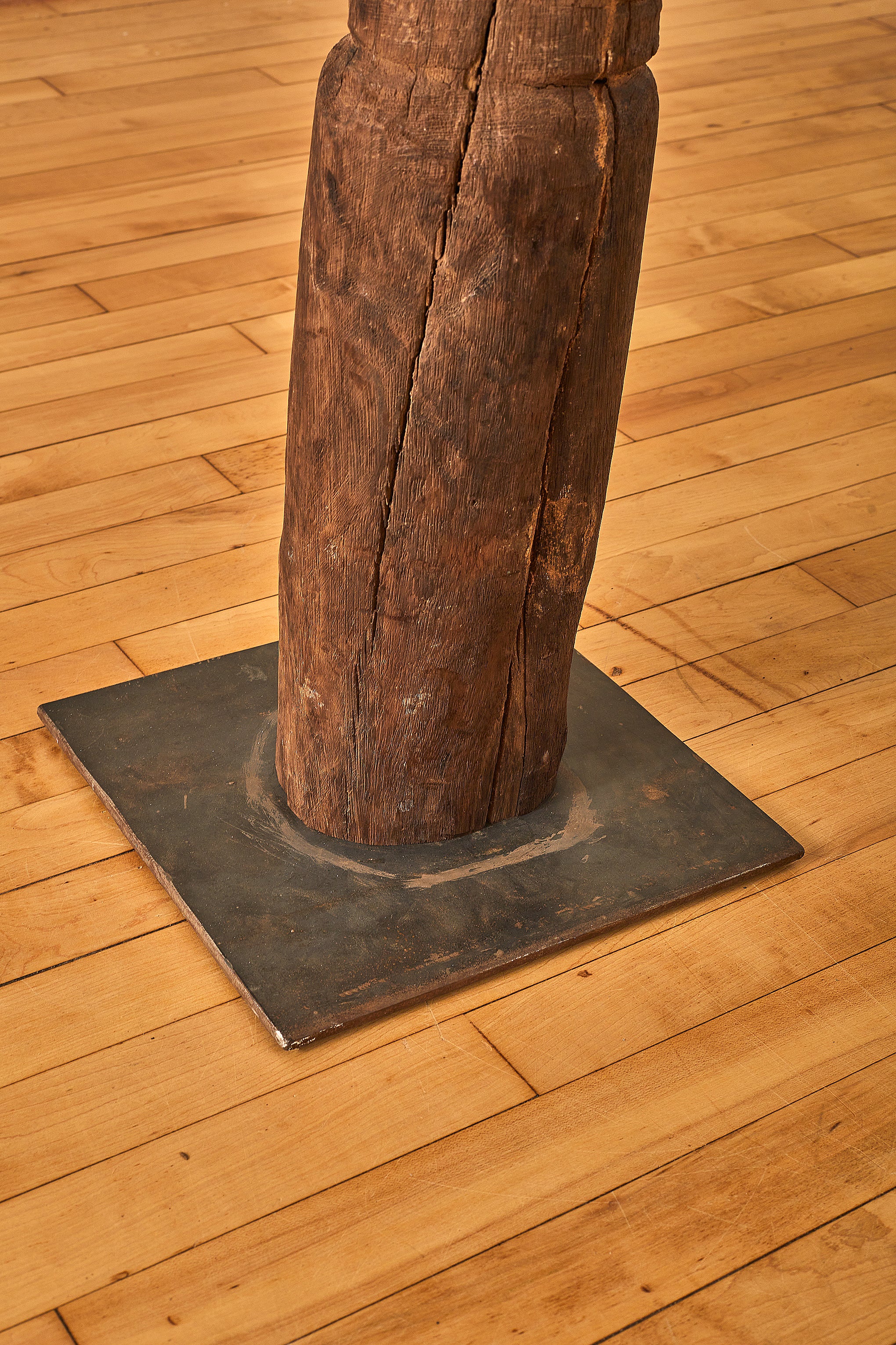 DOGON CARVED WOOD POST - Image 6