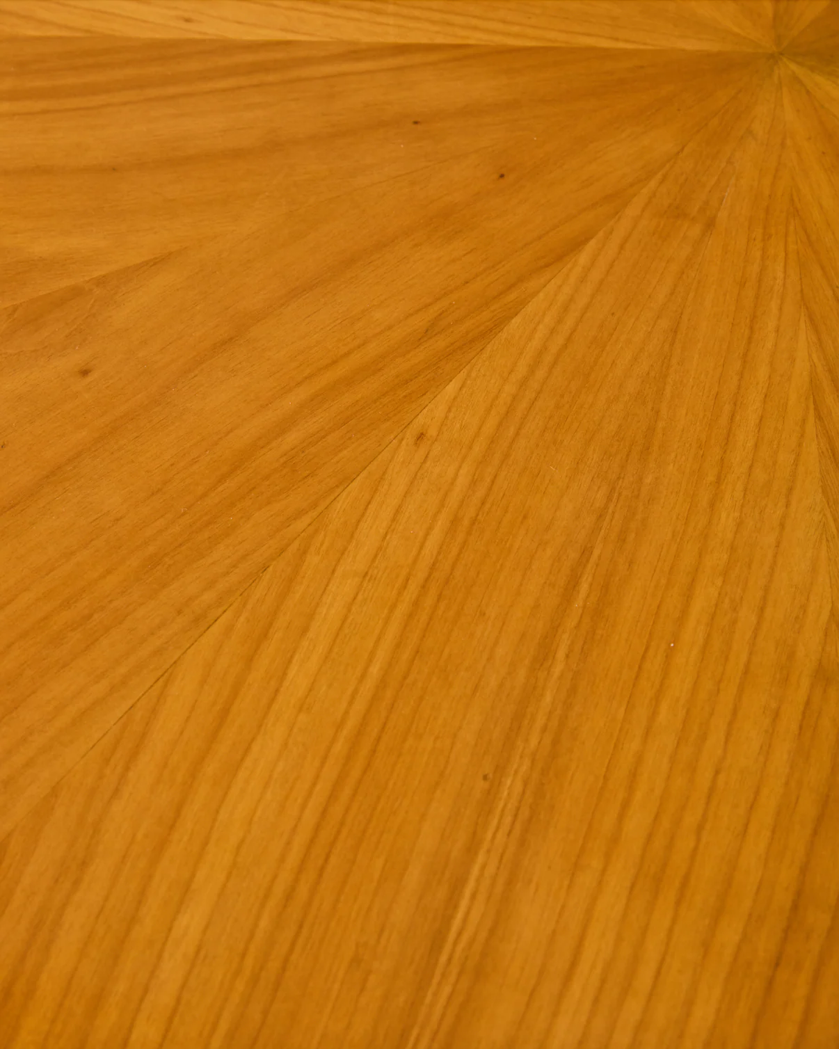 FRENCH CURVED CHERRY WOOD TABLE C. 1960s - Image 8