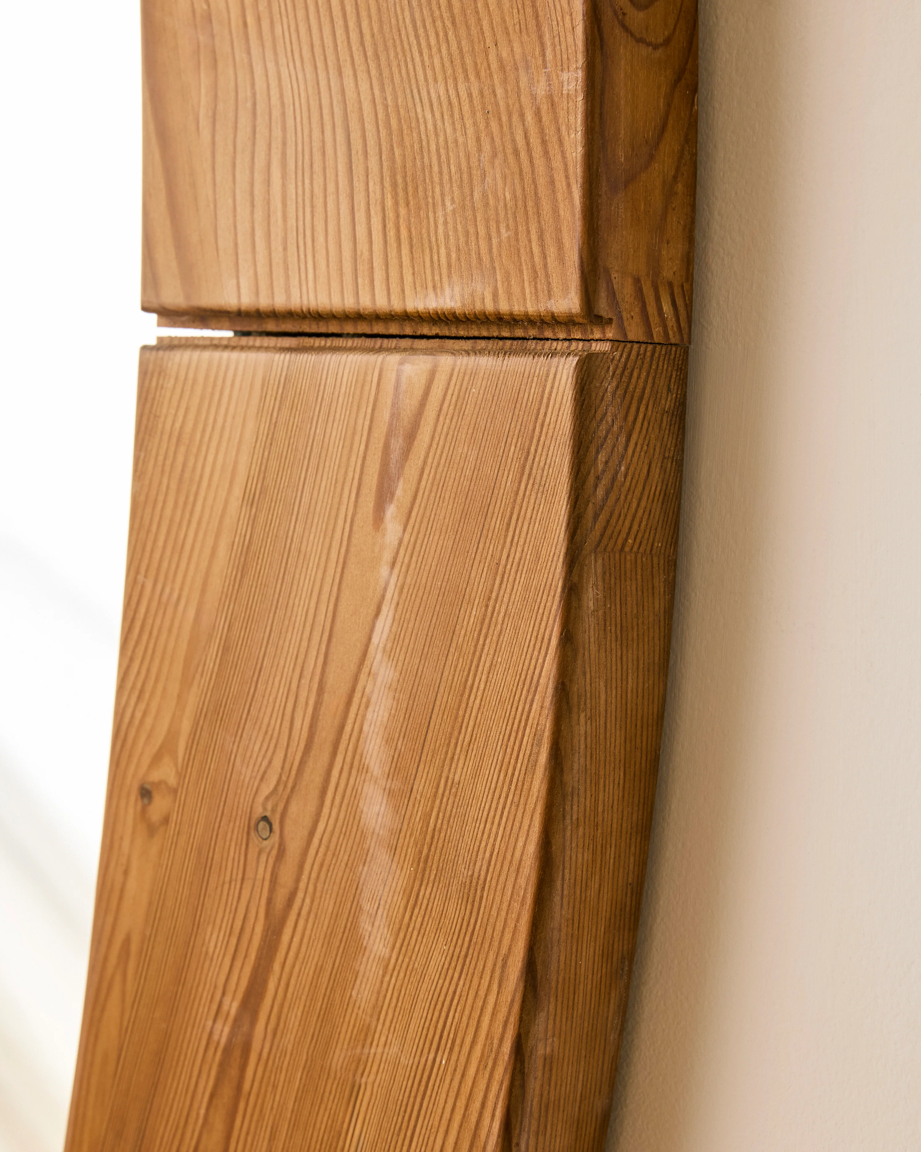 LARGE SWEDISH PINE WALL MIRROR BY GLASMASTER - Image 4