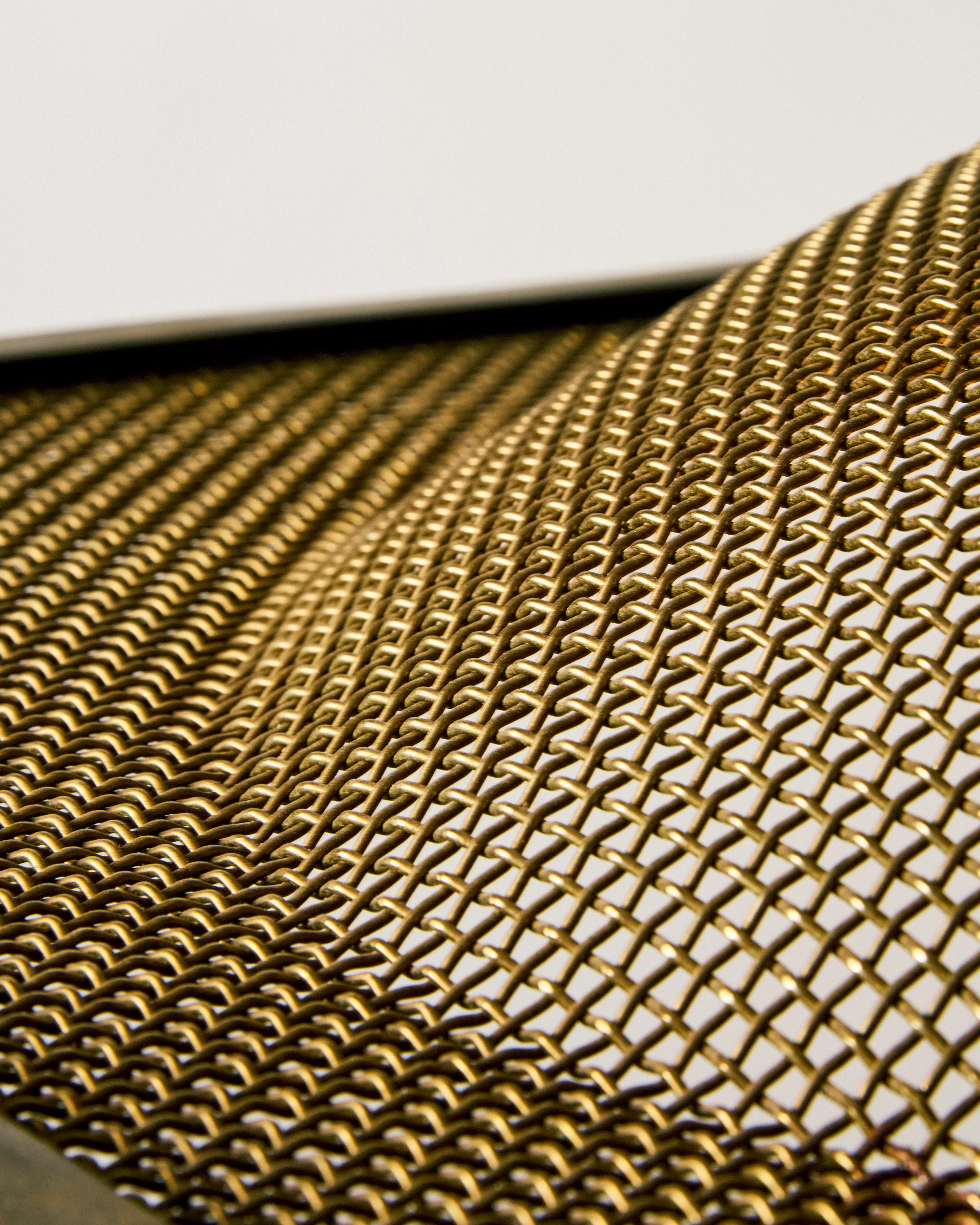 STEEL WIRE MESH SUSPENSION LAMP BY GOFFREDO REGGIANI  C. 1929 - Image 3