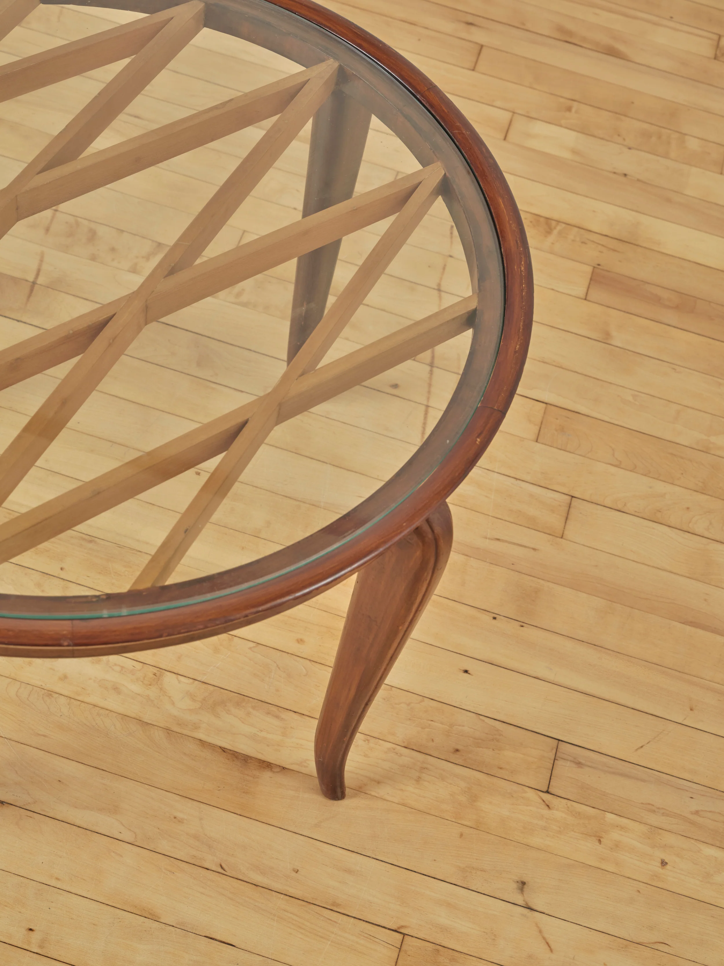 GRID PATTERN COFFEE TABLE BY PAOLO BUFFA - Image 4