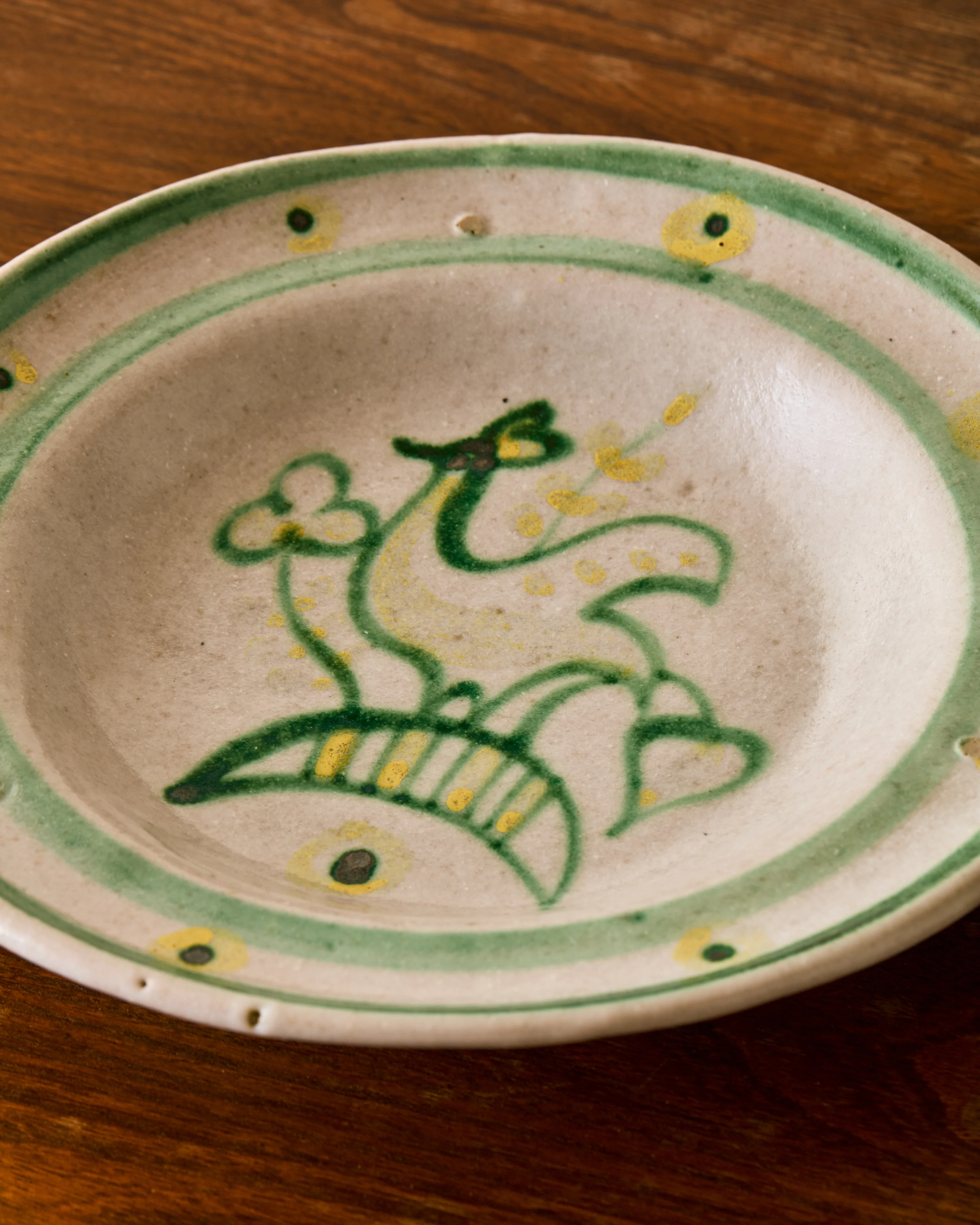 GUIDO GAMBONE CERAMIC PLATE C. 1950 - Image 4