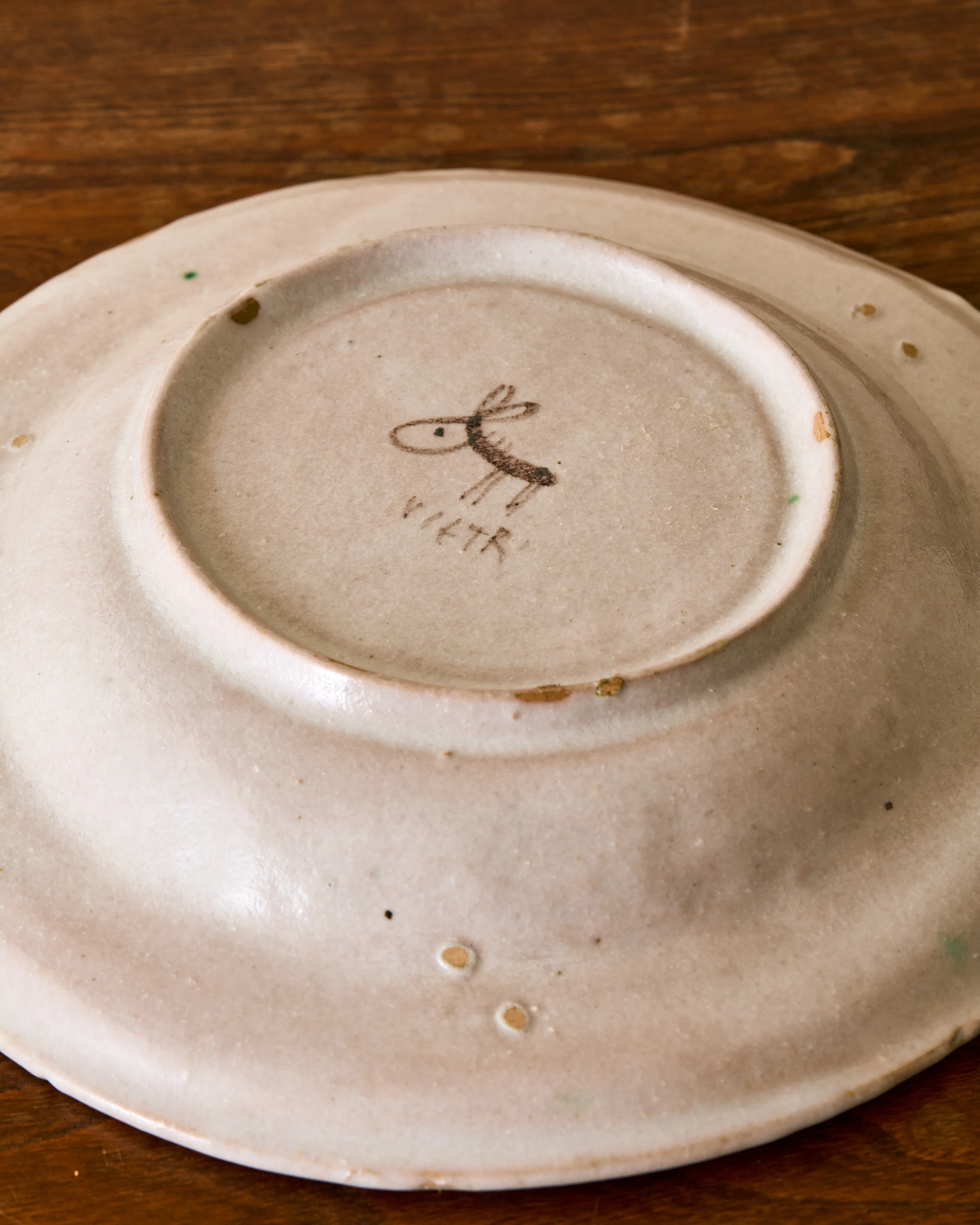 GUIDO GAMBONE CERAMIC PLATE C. 1950 - Image 6