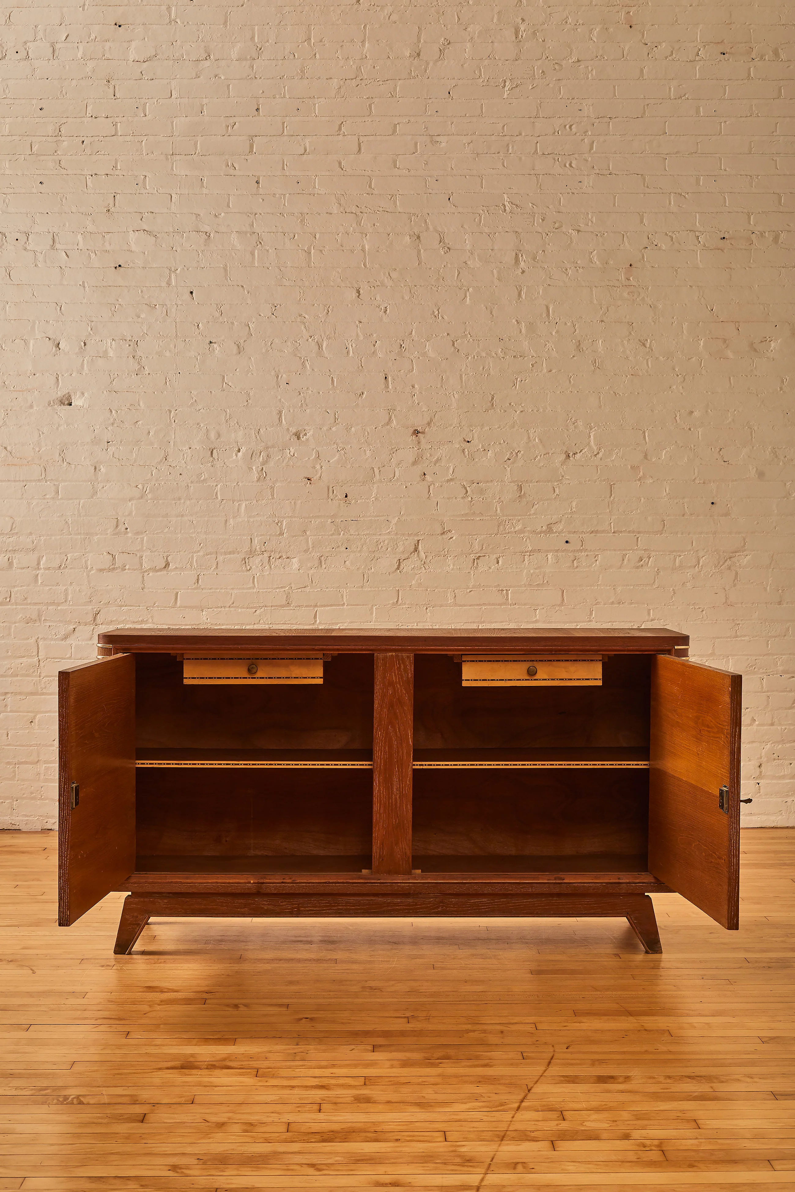 CERUSED OAK SIDEBOARD ATTR. TO JEAN-CHARLES MOREUX - Image 3