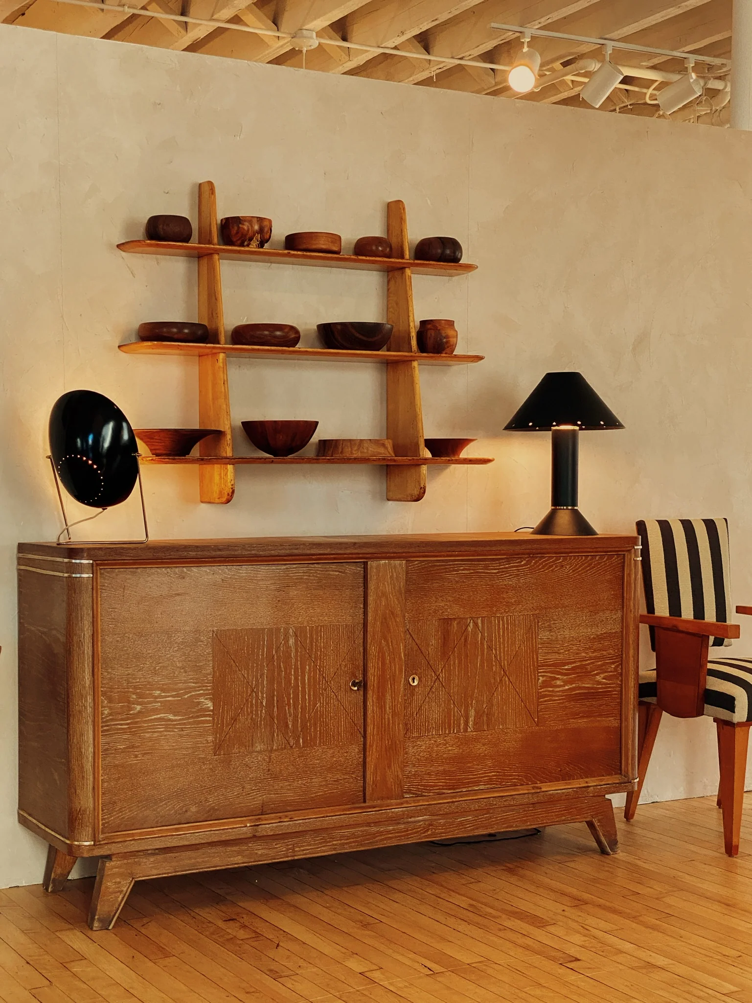 CERUSED OAK SIDEBOARD ATTR. TO JEAN-CHARLES MOREUX - Image 8