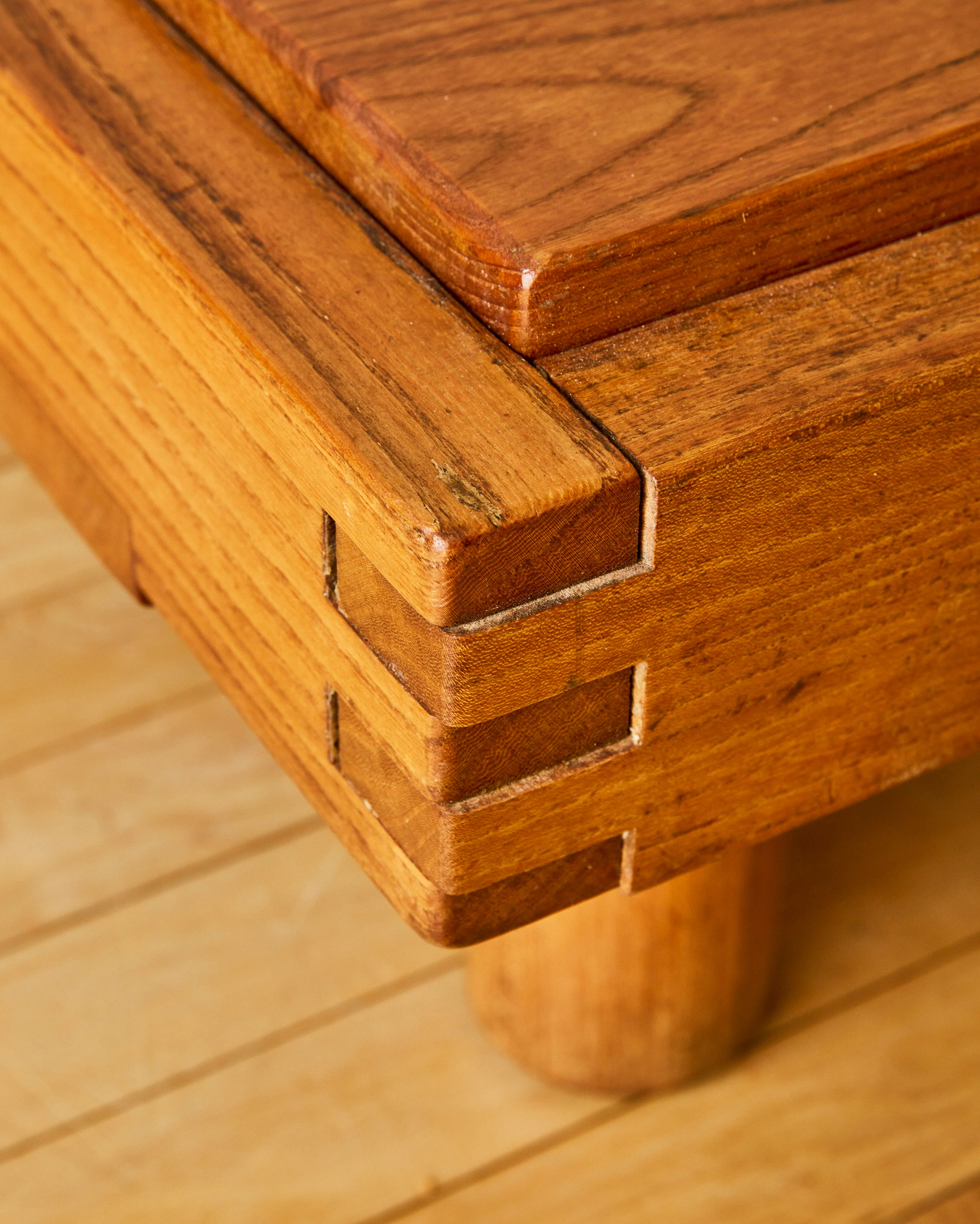 'L09A' BENCH SEAT BY PIERRE CHAPO C. 1960  - Image 8