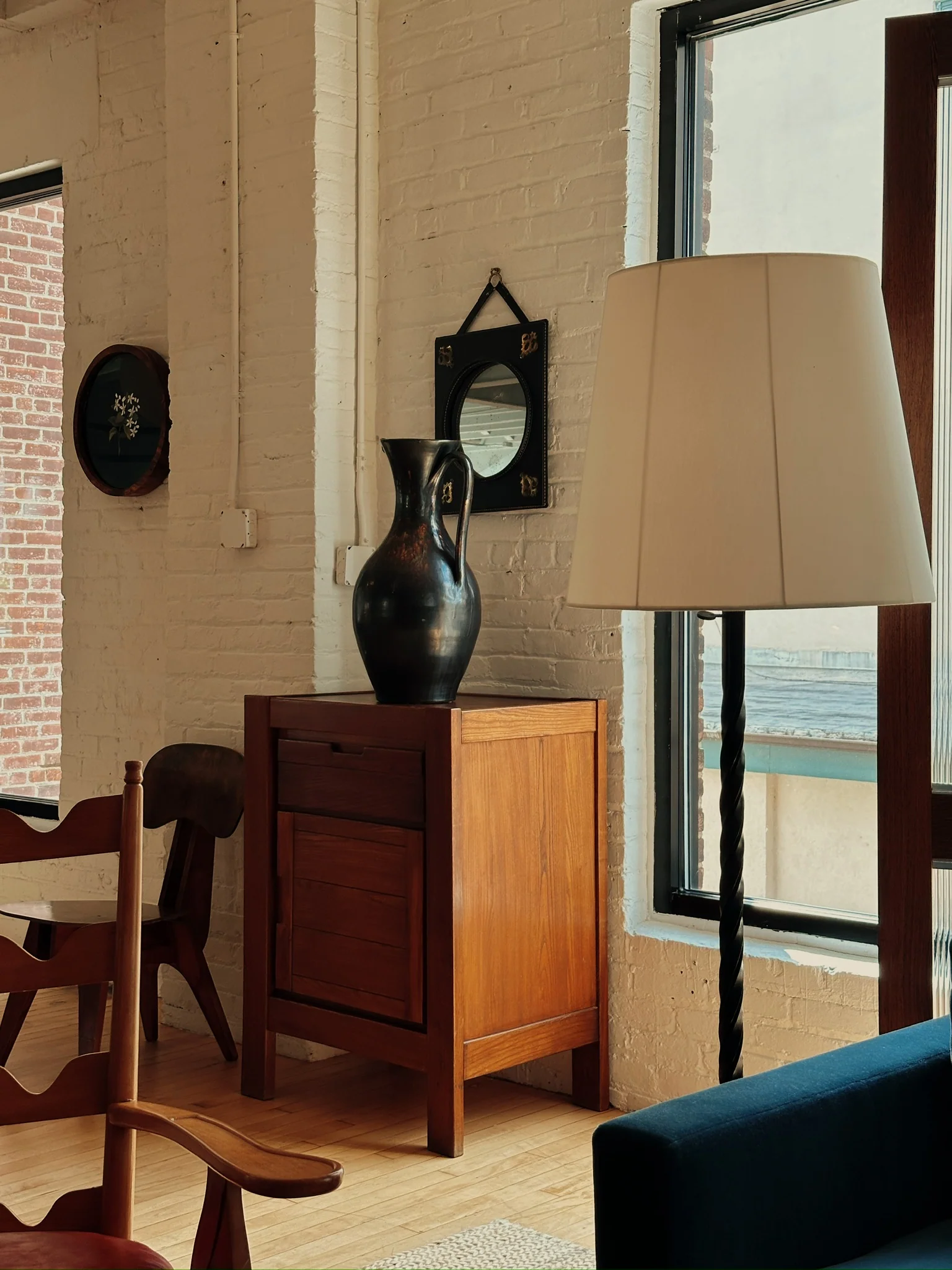 MAISON REGAIN ELM CABINET C. 1960 - Image 10