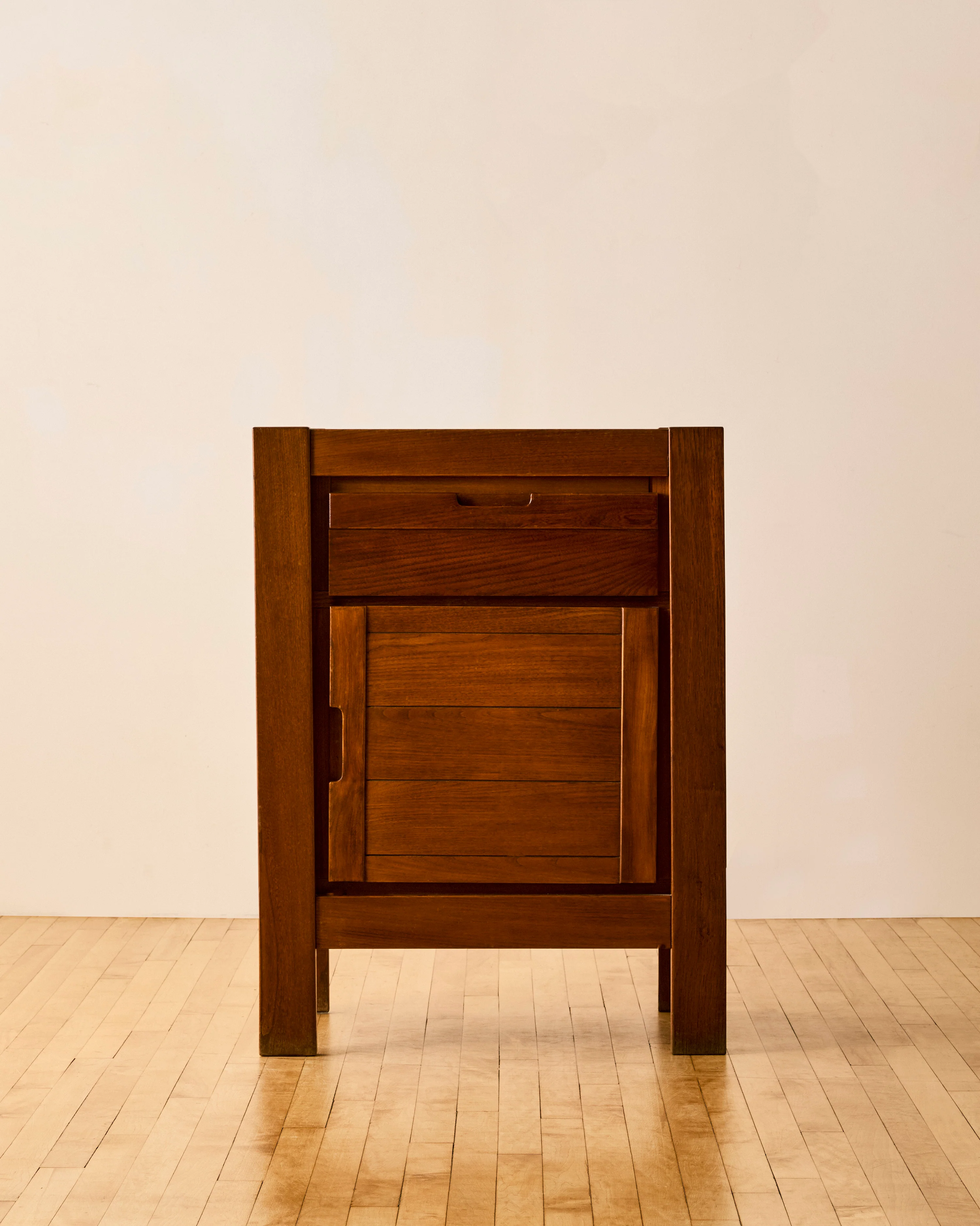 MAISON REGAIN ELM CABINET C. 1960 - Image 3