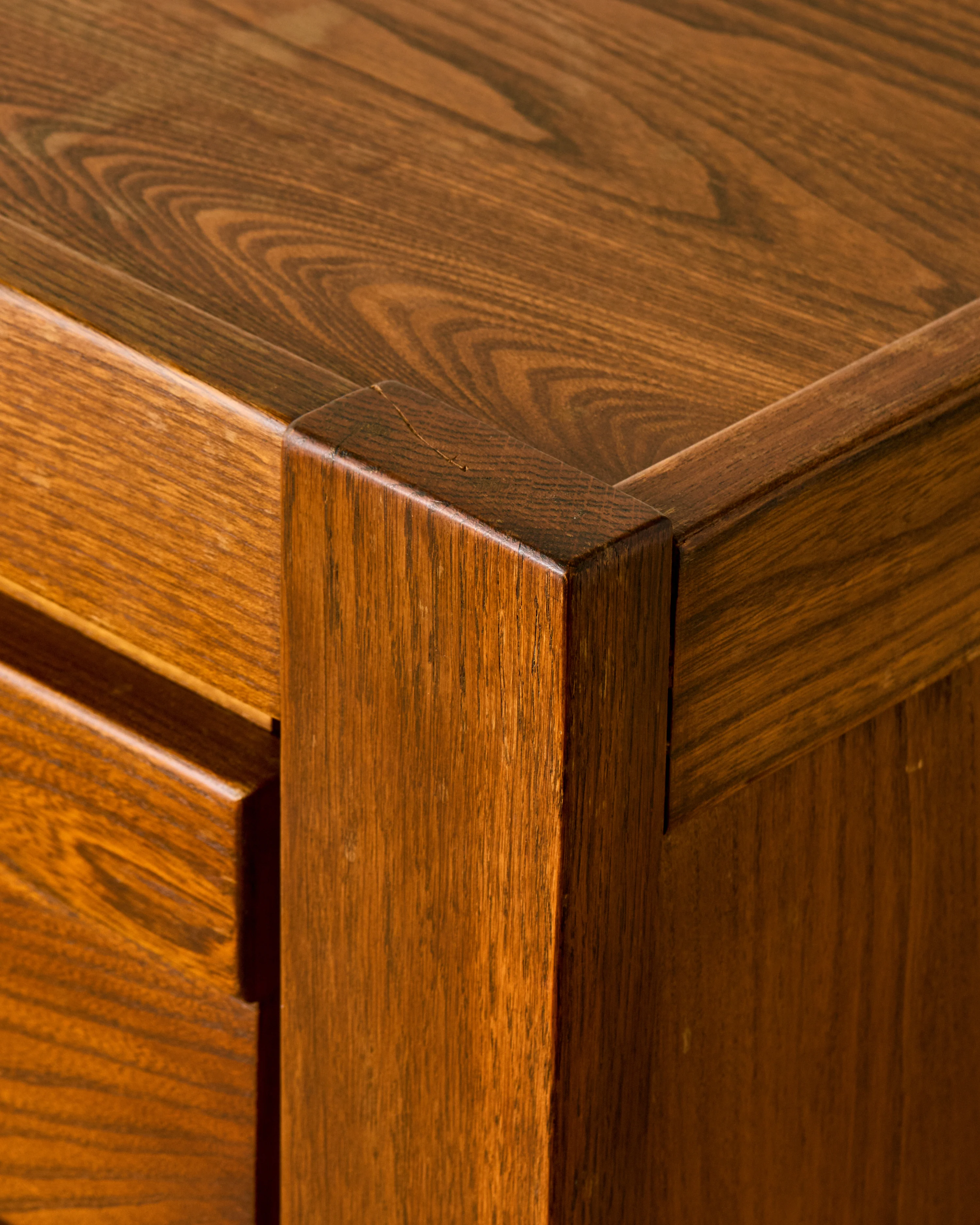 MAISON REGAIN ELM CABINET C. 1960 - Image 7