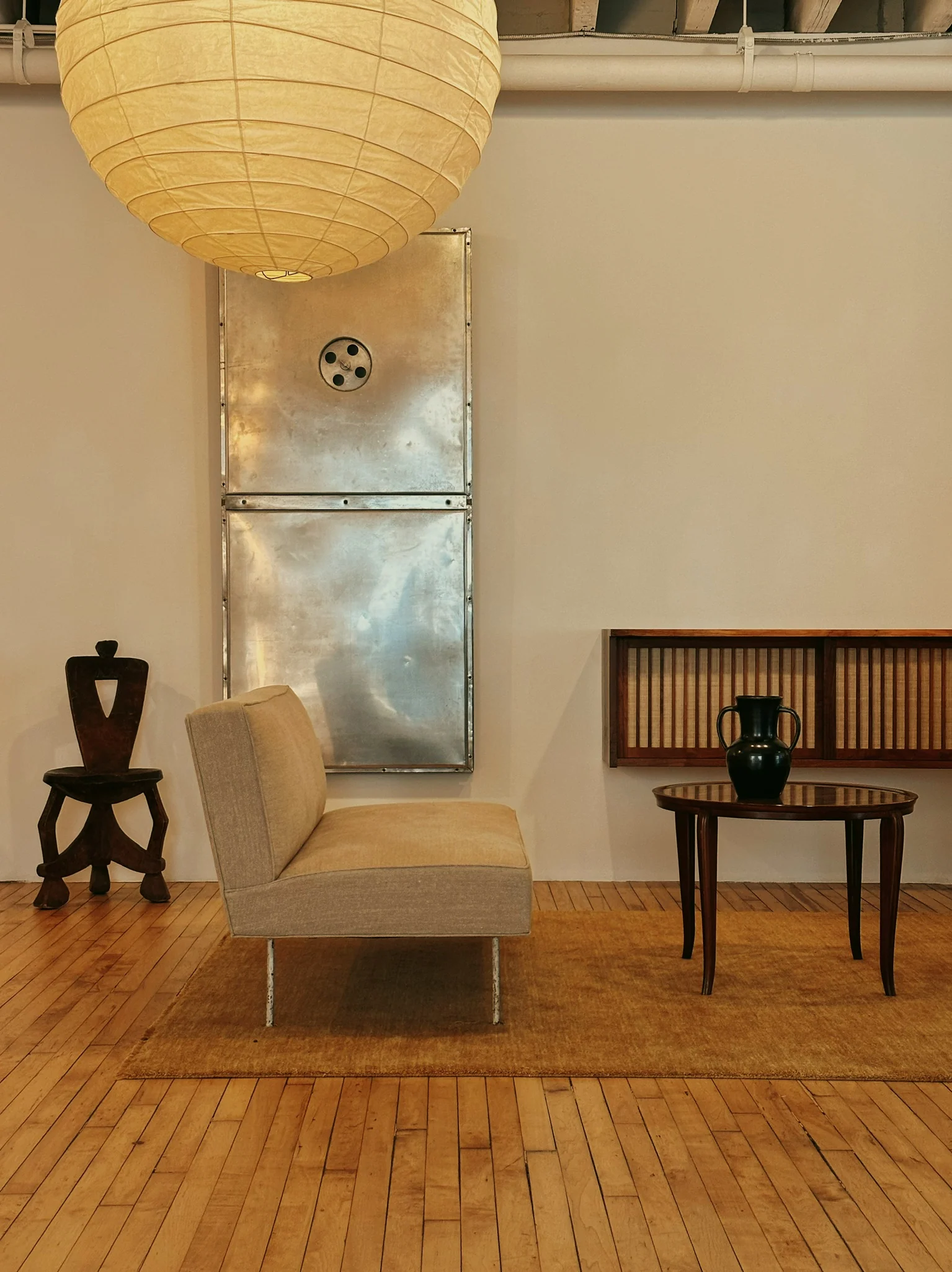 DOUBLE CEILING ELEMENT (MODEL 'METROPOLE') BY JEAN PROUVE FOR THE METROPOLE HOUSE - Image 9