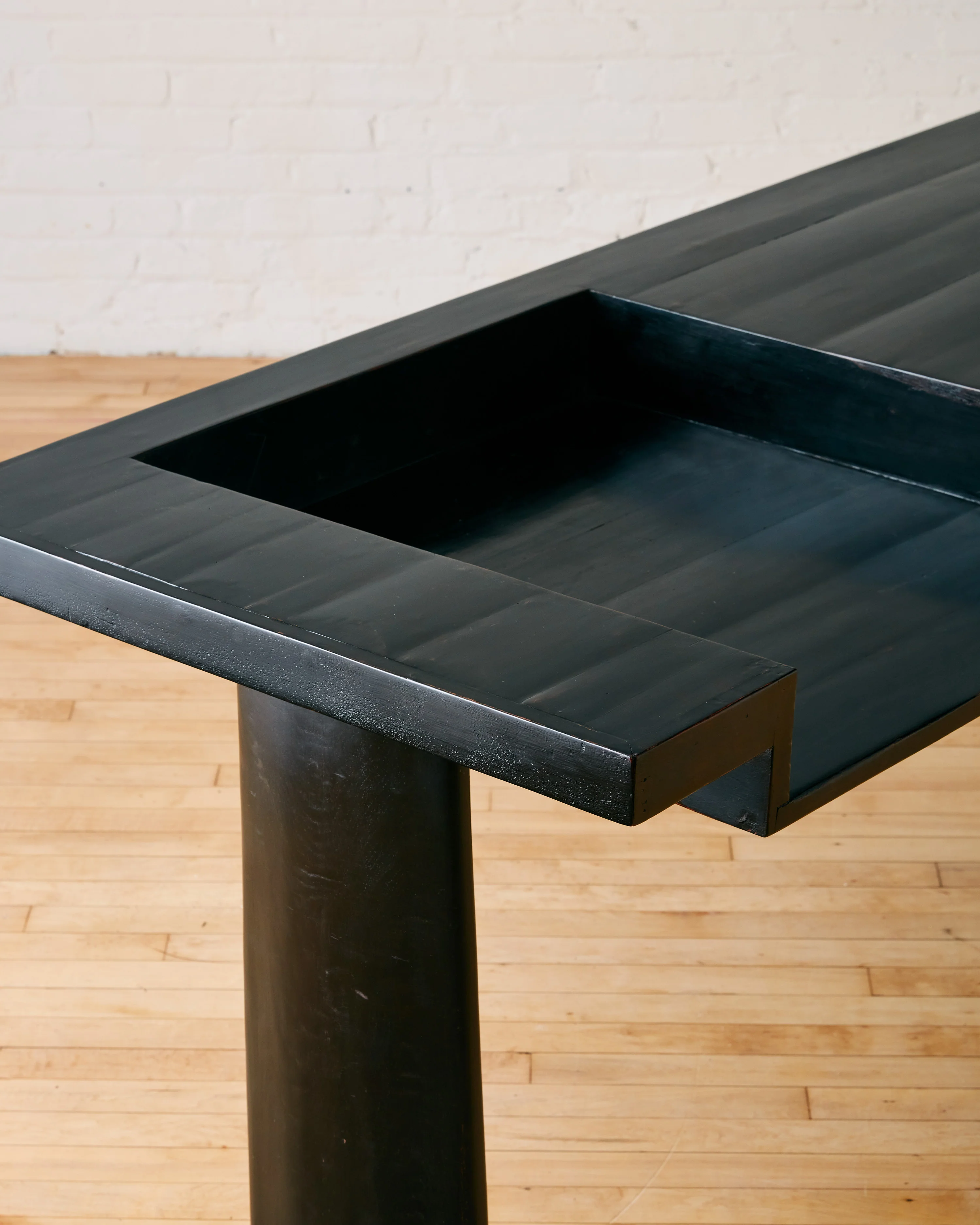 RARE AHMEDABAD CONSOLE/DESK BY BALKRISHNA DOSHI & LE CORBUSIER - Image 6