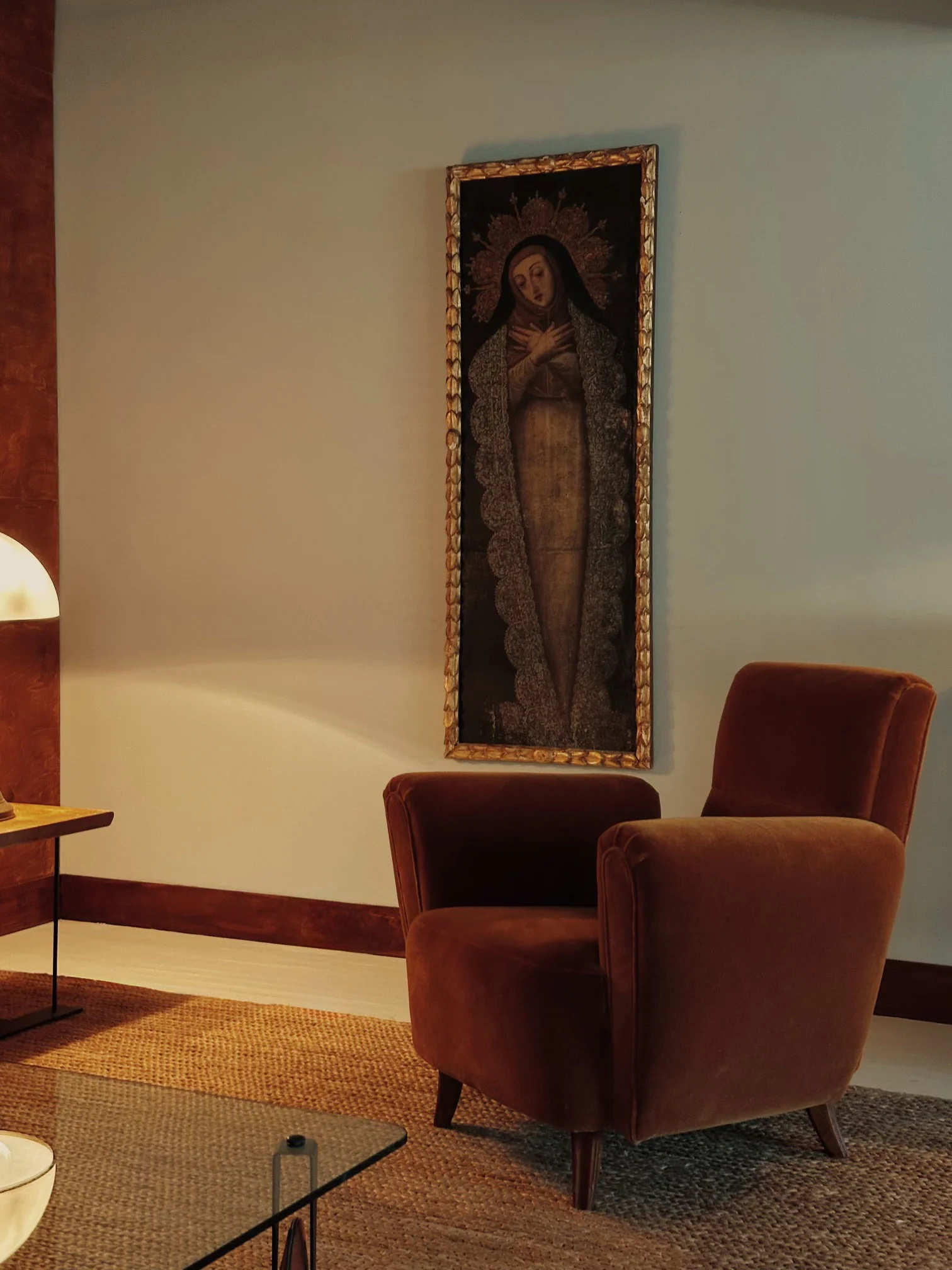 PAIR OF FLOATING ARM DECO LOUNGE CHAIRS C. 1940'S - Image 10