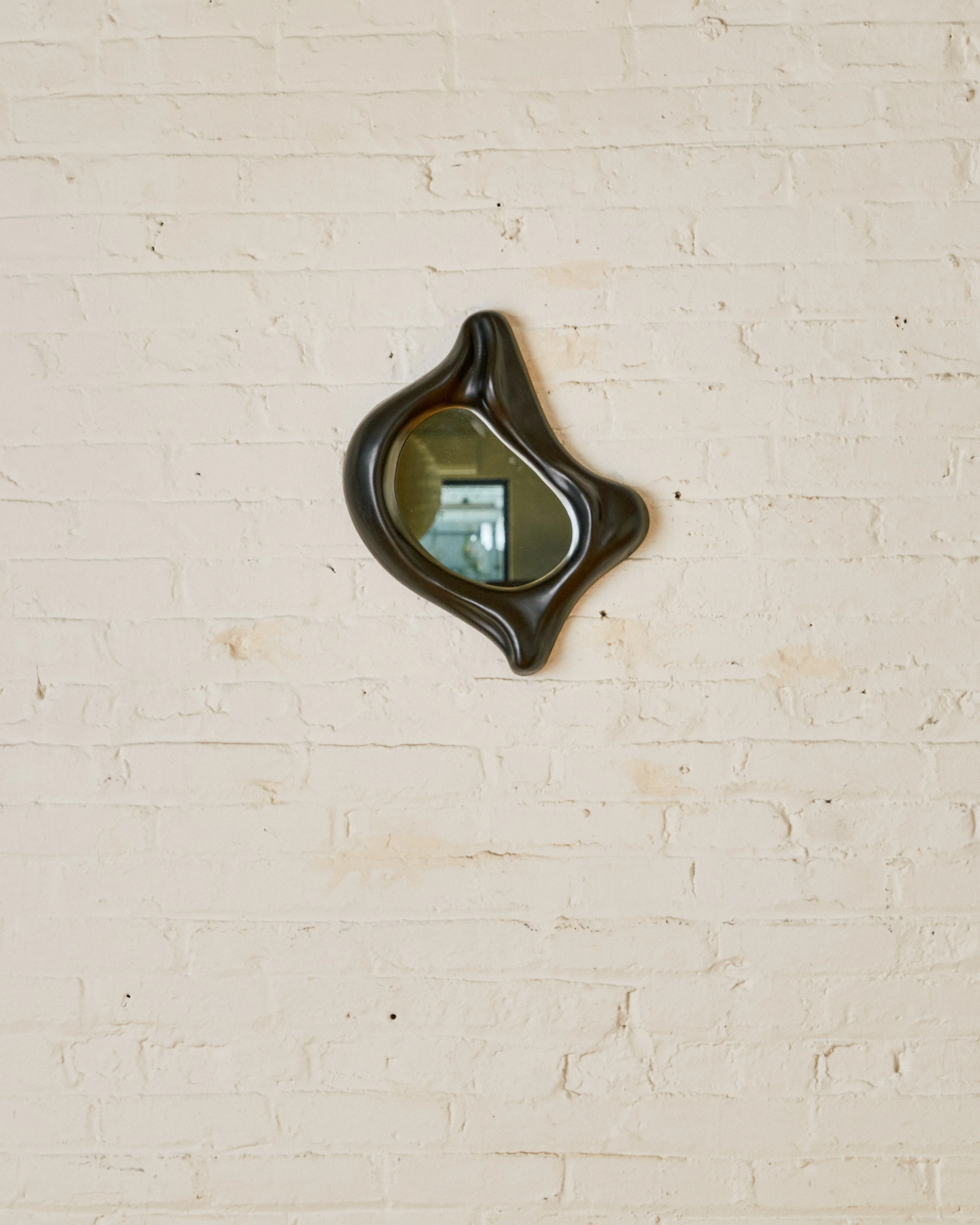 SCULPTURAL MIRROR BY GEORGES JOUVE FOR MARCEL ASSELBUR - Image 3