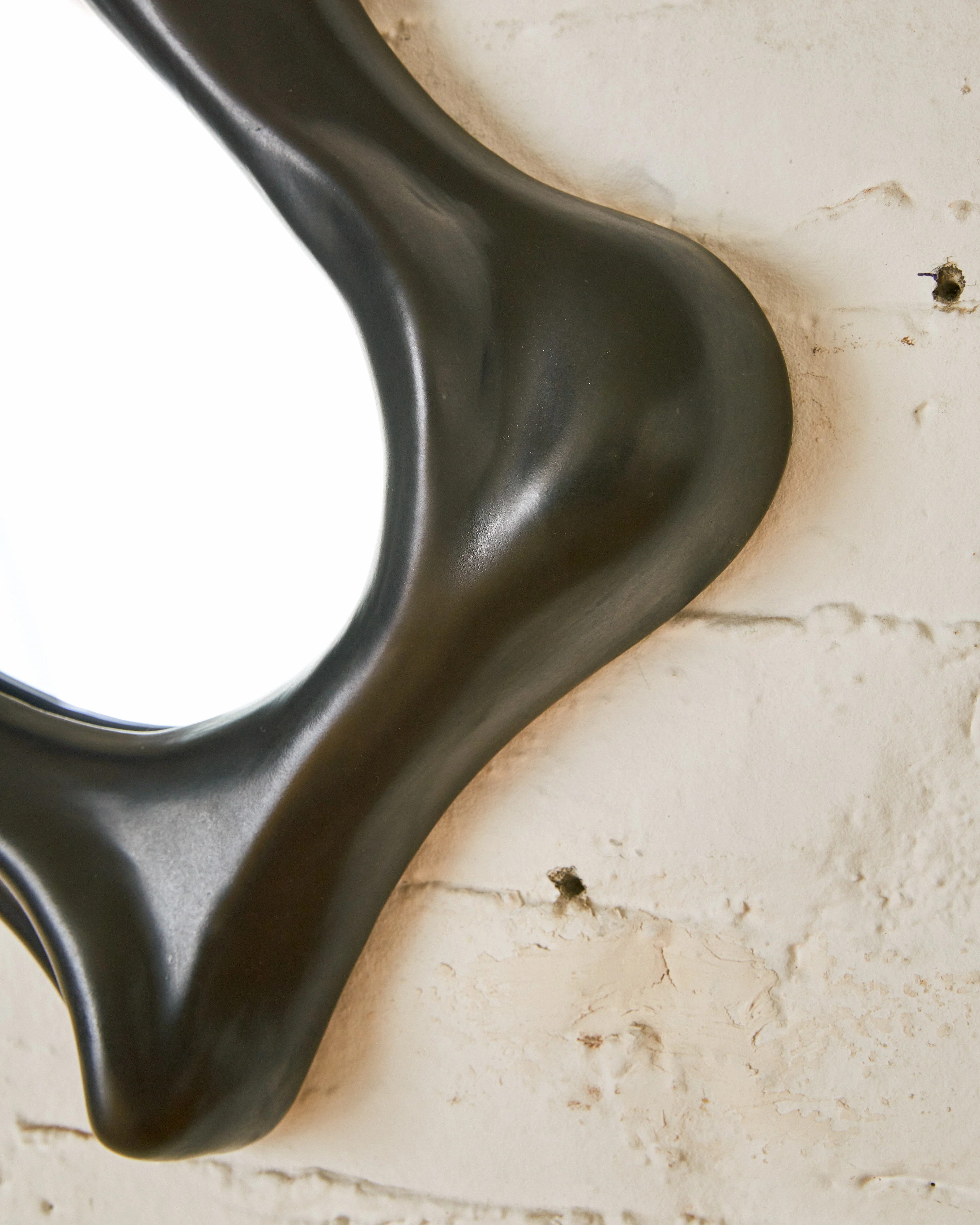 SCULPTURAL MIRROR BY GEORGES JOUVE FOR MARCEL ASSELBUR - Image 4