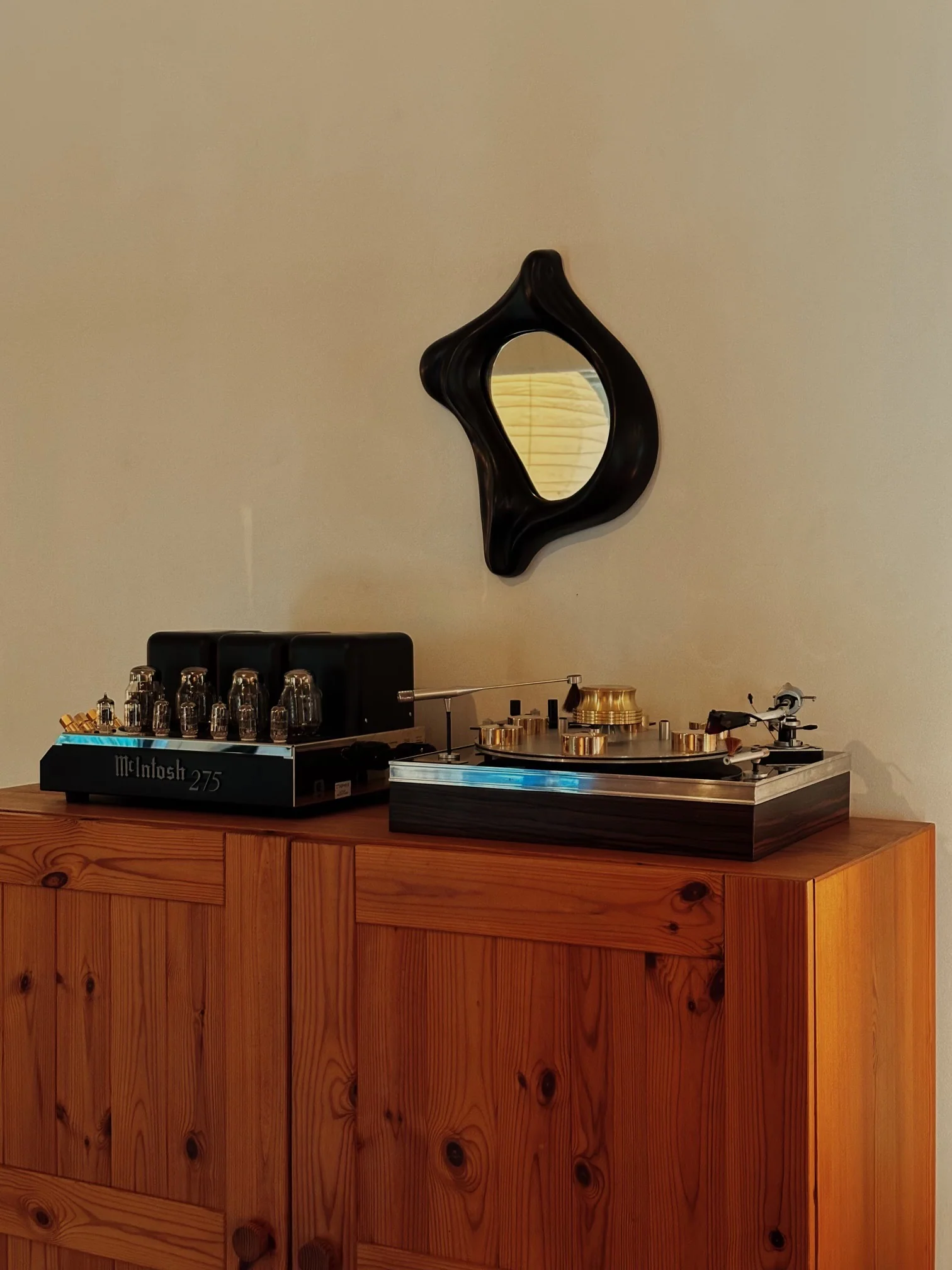 SCULPTURAL MIRROR BY GEORGES JOUVE FOR MARCEL ASSELBUR - Image 6