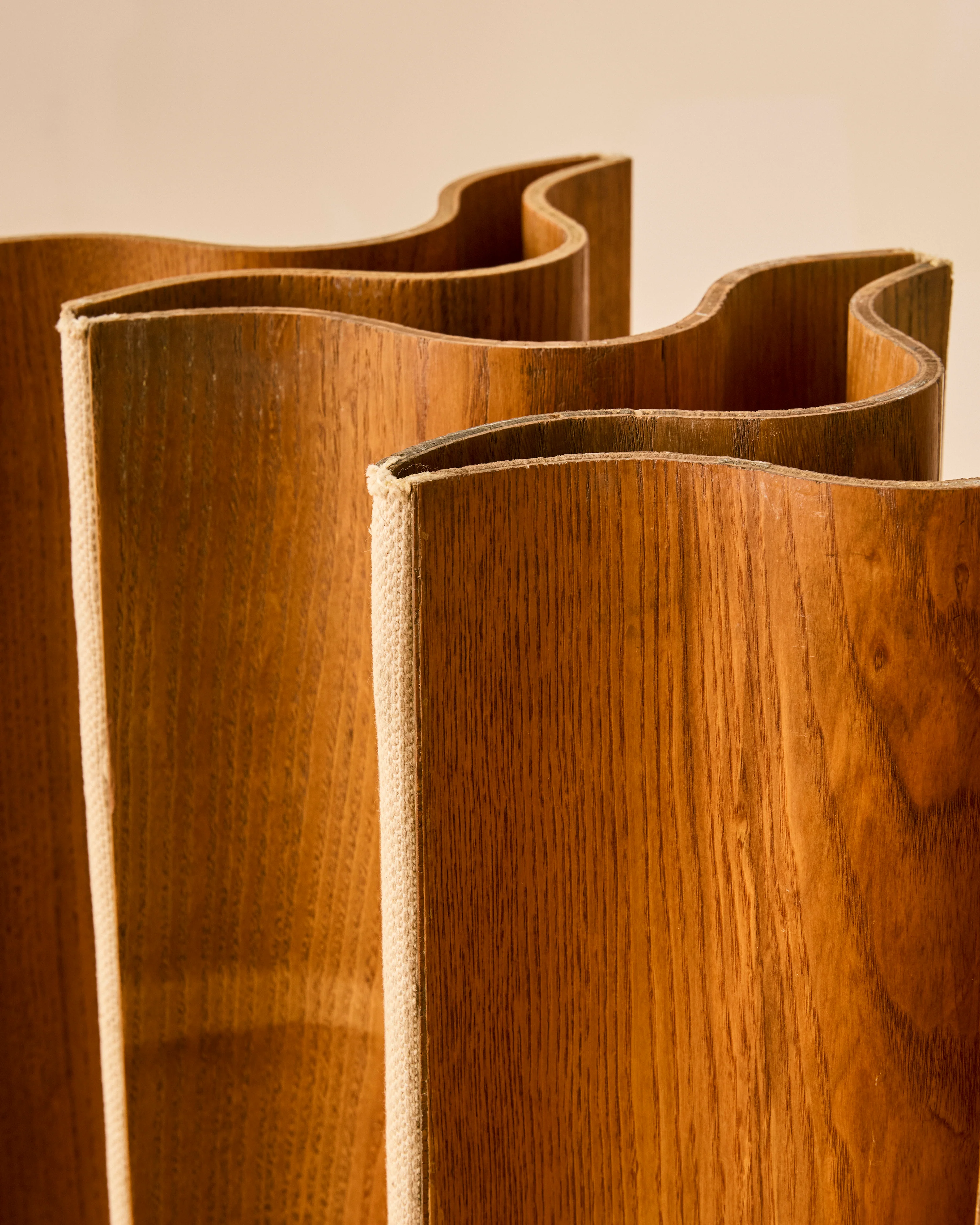 HALF SIZE WOOD SCREEN MODEL #FSW-8 BY CHARLES AND RAY EAMES C. 1952 - Image 7