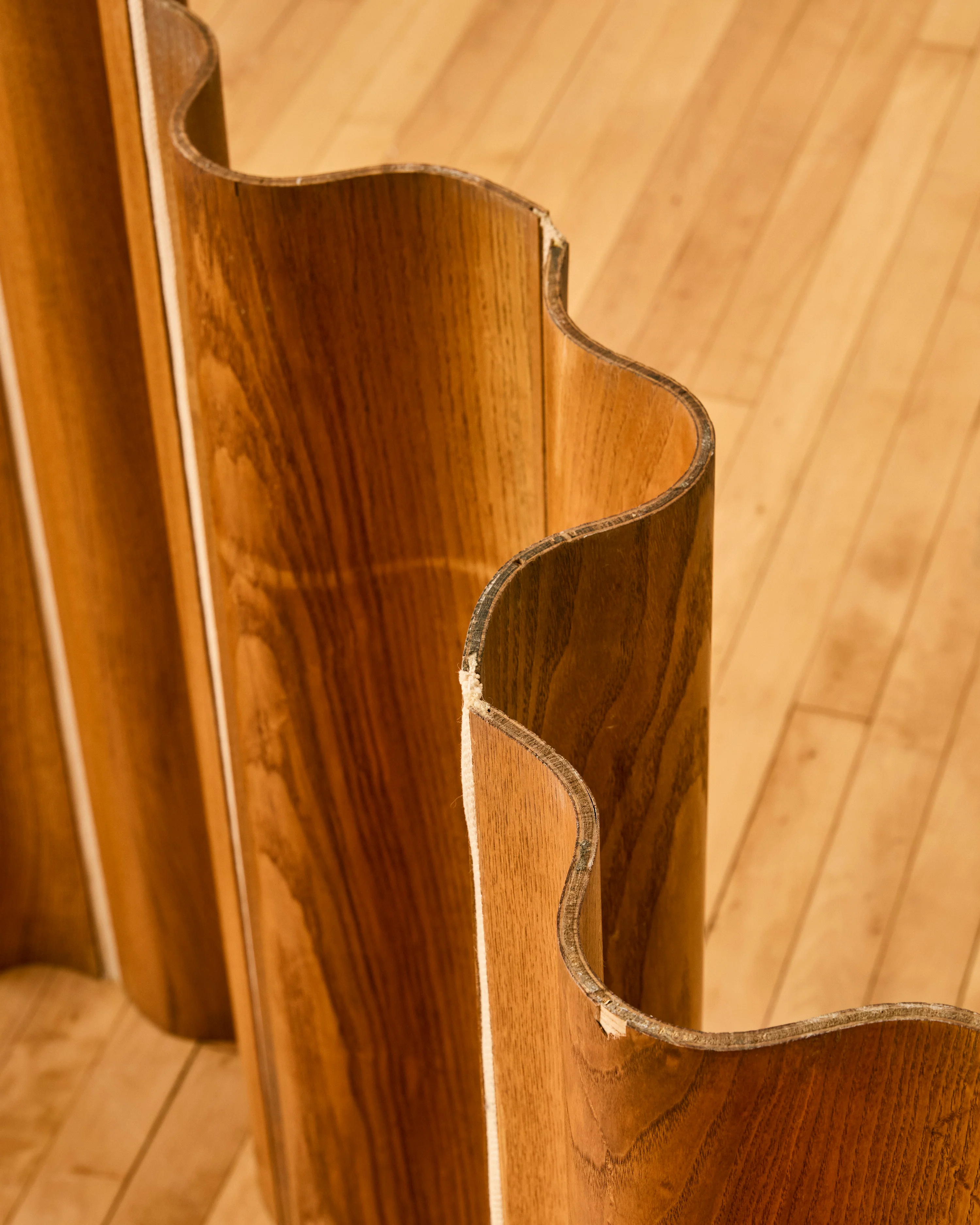 HALF SIZE WOOD SCREEN MODEL #FSW-8 BY CHARLES AND RAY EAMES C. 1952 - Image 8