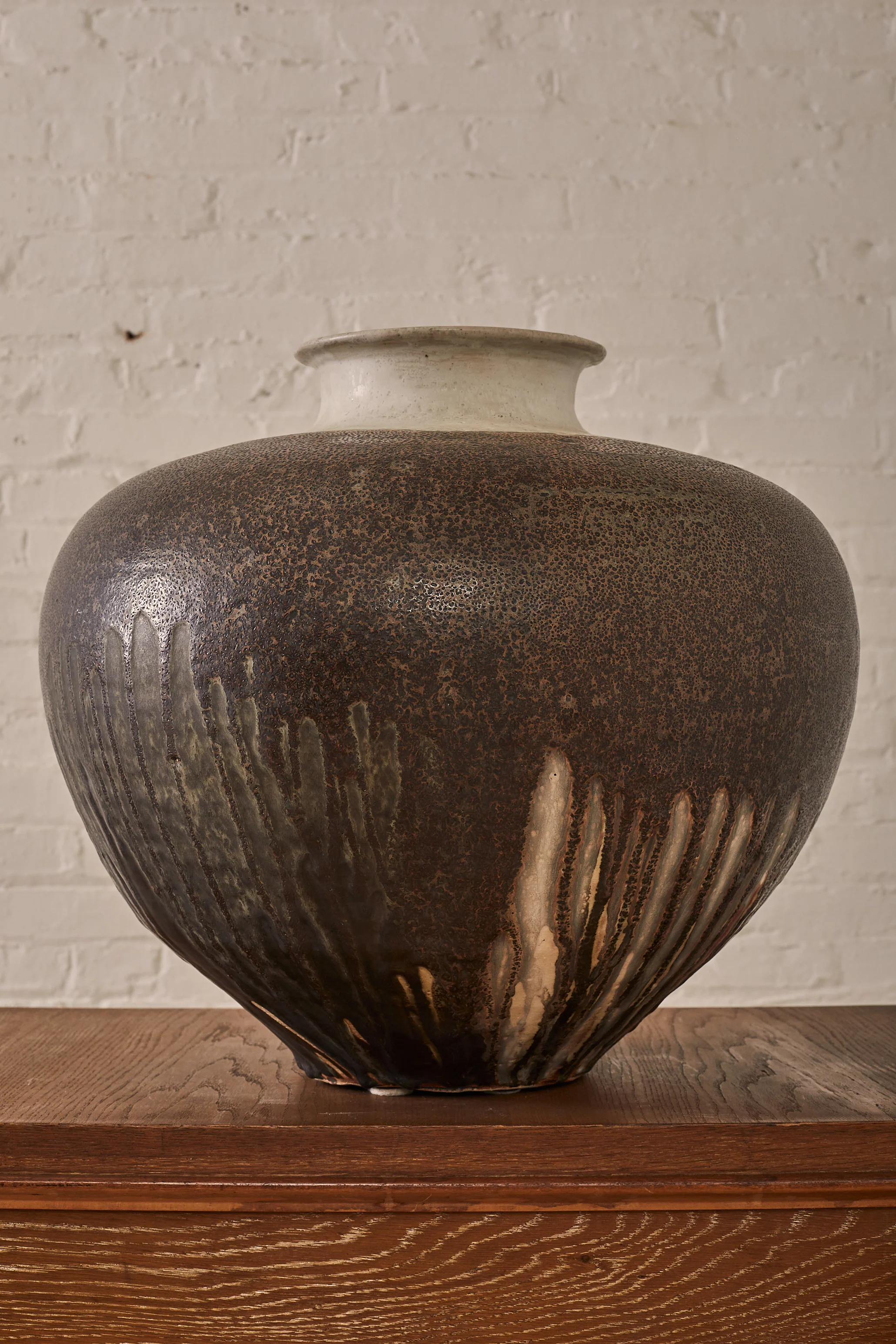 STONEWARE JARDINIERE BY PAUL CHALEFF - Image 3