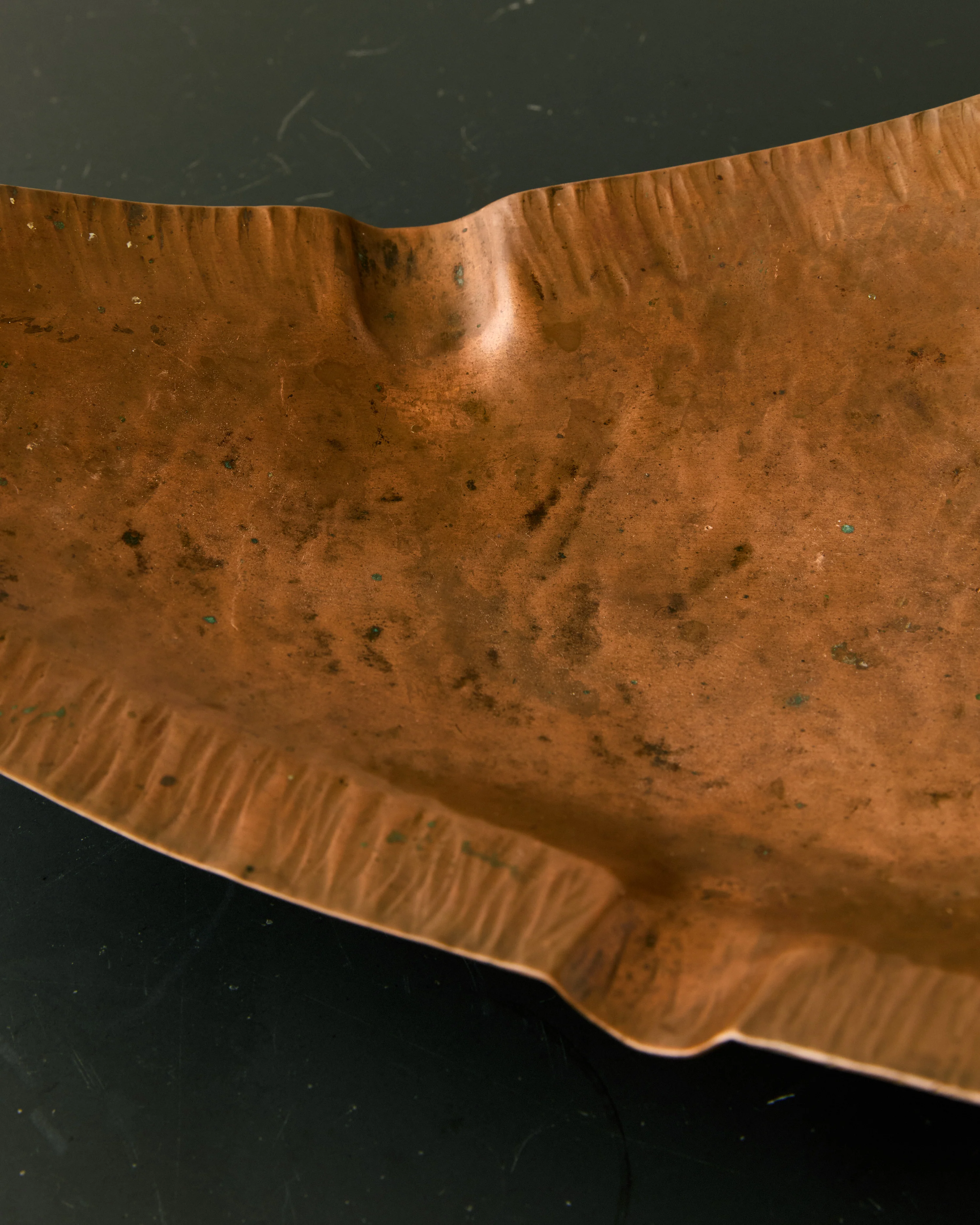 THREE LEG COPPER ASHTRAY - Image 5