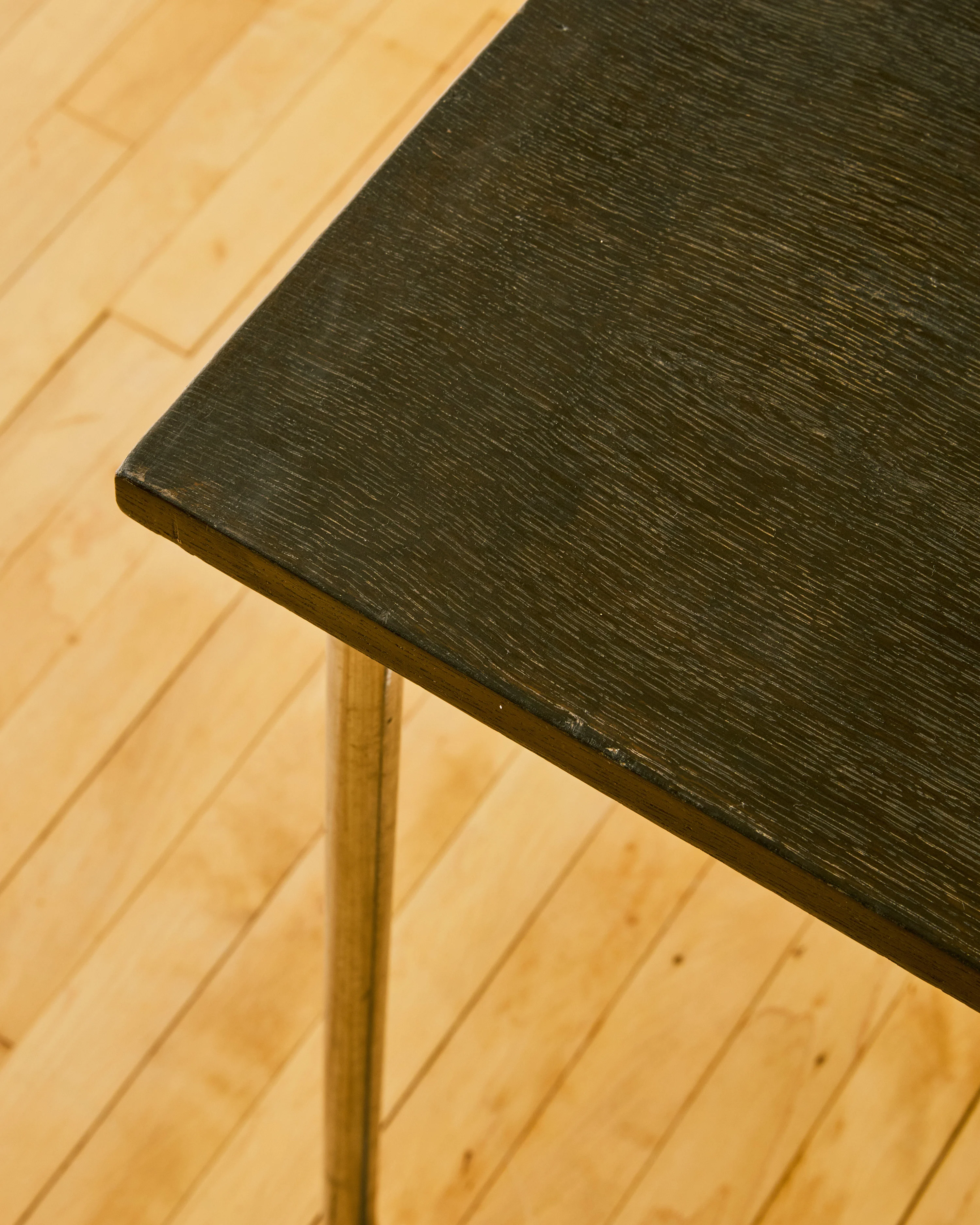 WOOD AND METAL CONSOLE TABLE BY LOUIS SOGNOT C. 1930'S - Image 4