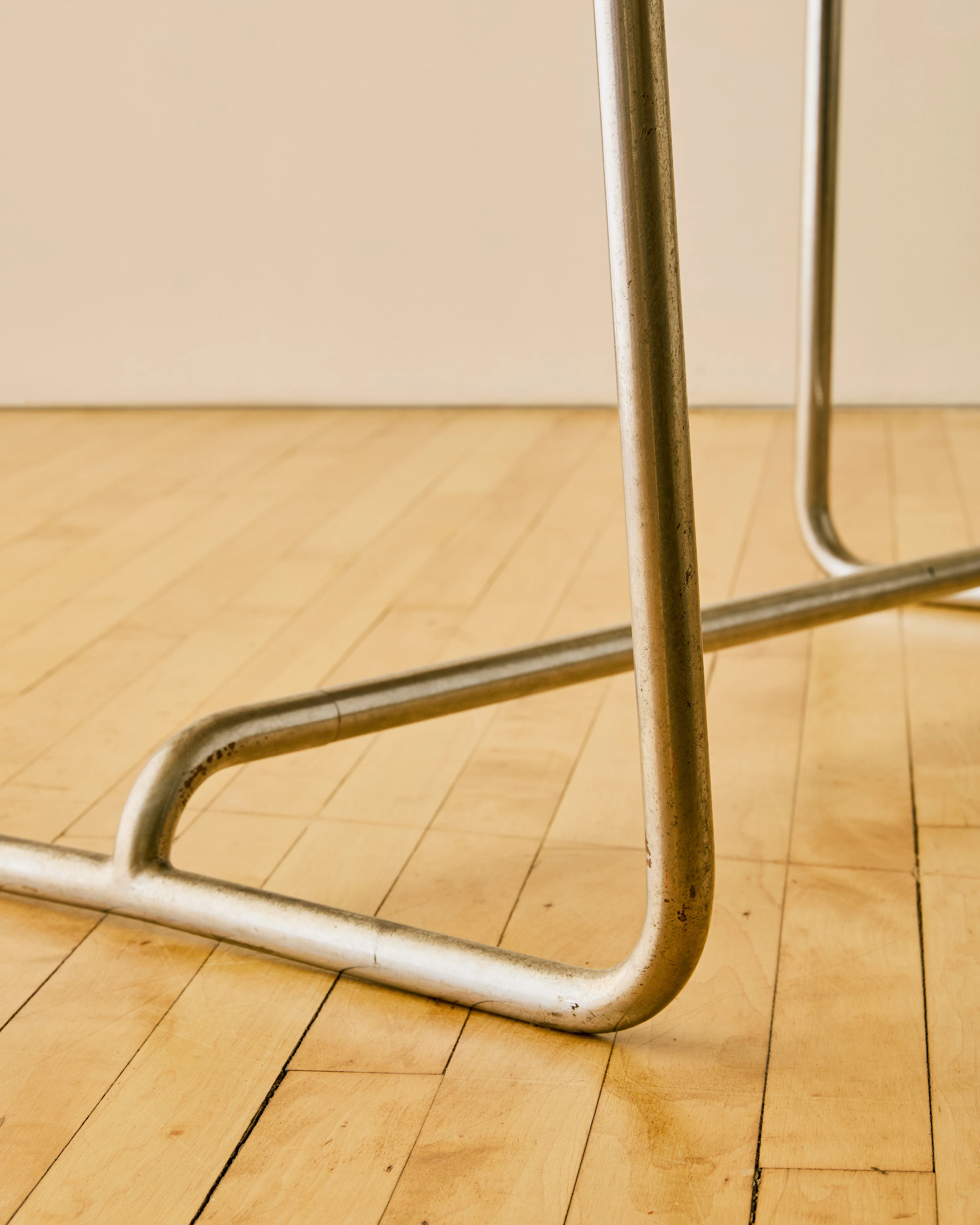 WOOD AND METAL CONSOLE TABLE BY LOUIS SOGNOT C. 1930'S - Image 6